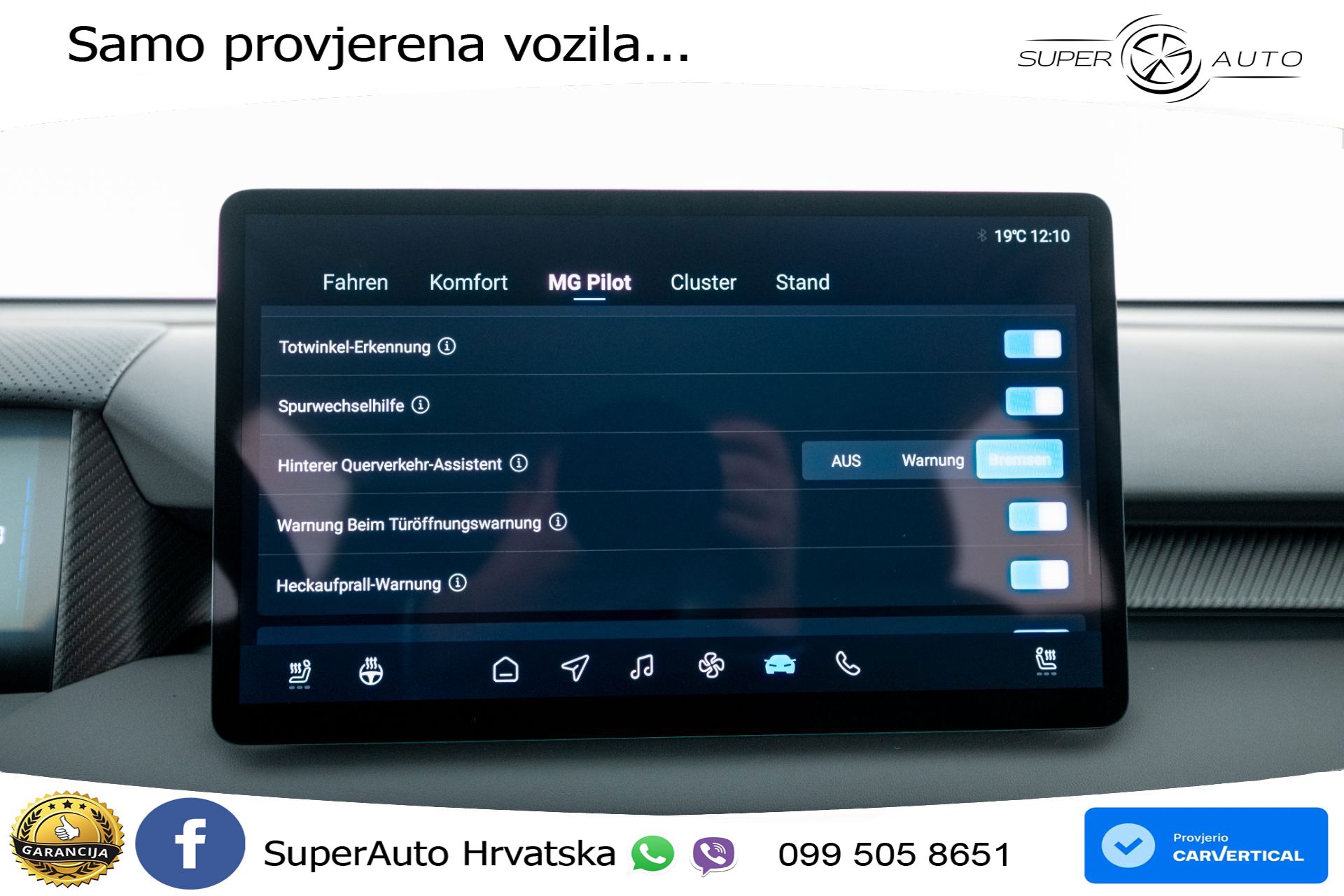 NOVO MG S5 49 kWh SR Comfort 170 KS, LED+ACC+GR SJED+KAM+VIRT