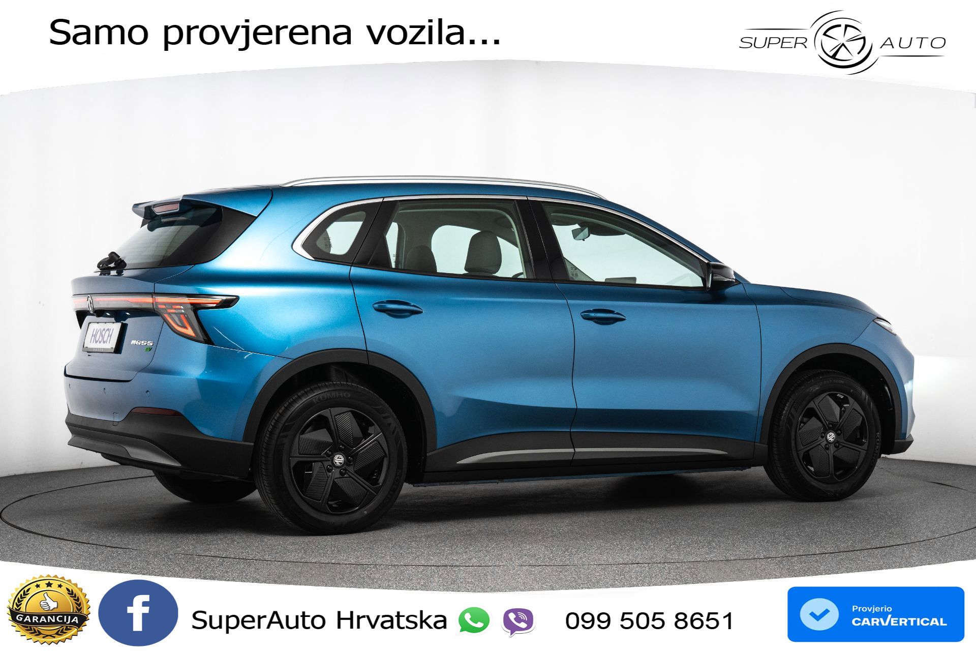 NOVO MG S5 49 kWh SR Comfort 170 KS, LED+ACC+GR SJED+KAM+VIRT