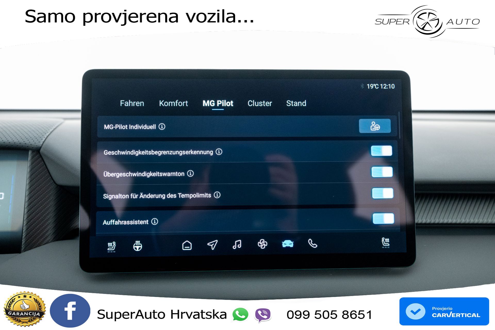 NOVO MG S5 49 kWh SR Comfort 170 KS, LED+ACC+GR SJED+KAM+VIRT