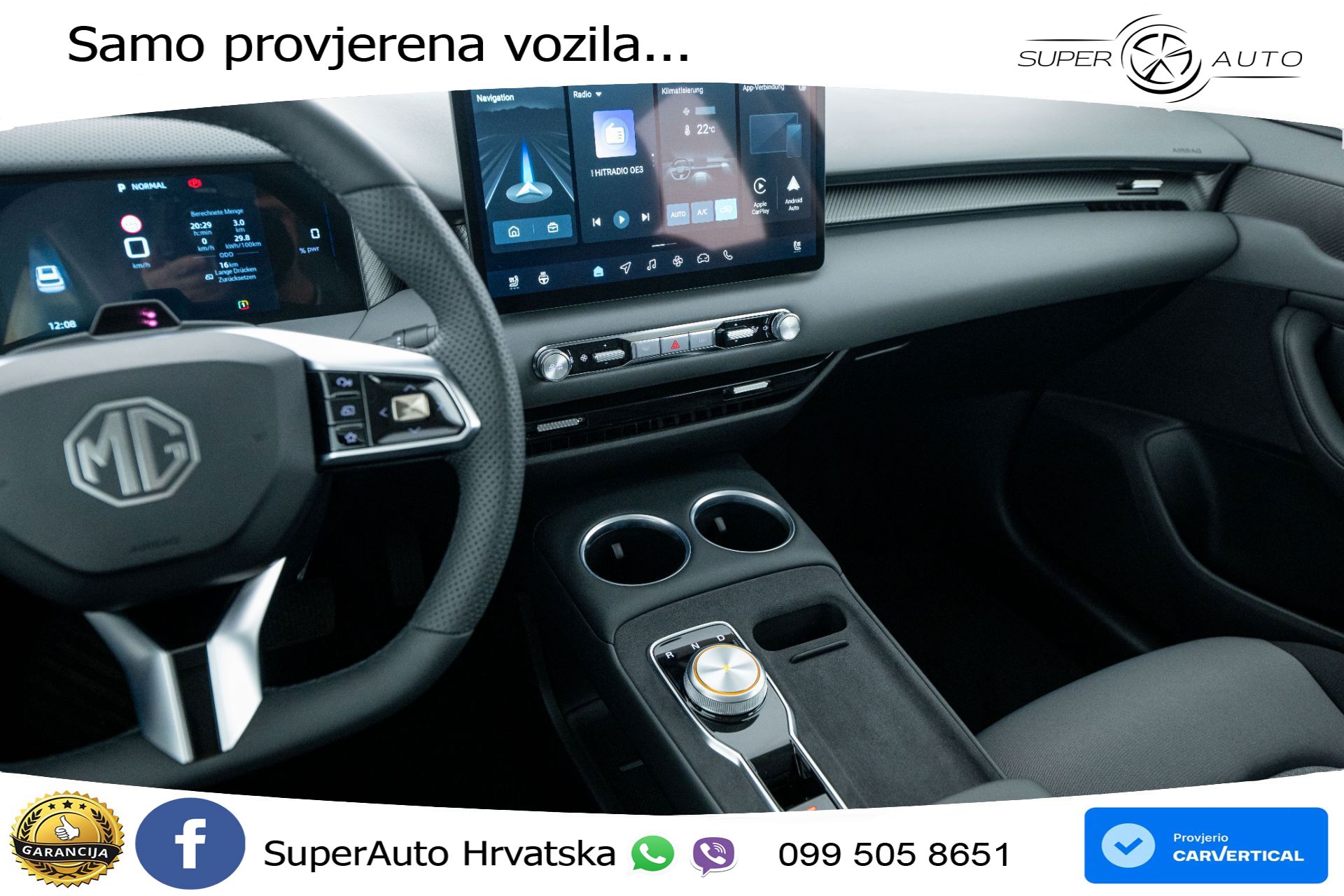NOVO MG S5 49 kWh SR Comfort 170 KS, LED+ACC+GR SJED+KAM+VIRT