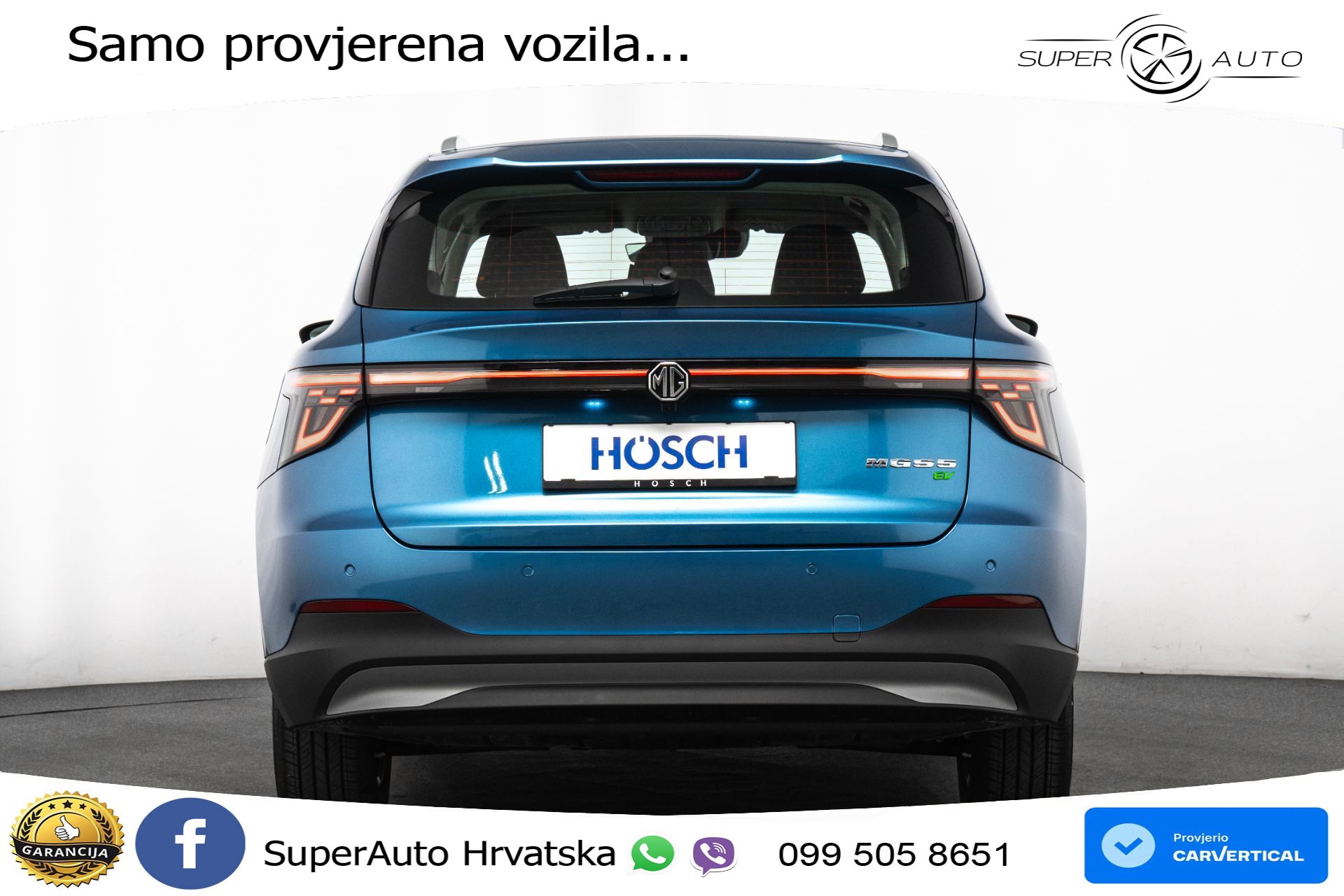 NOVO MG S5 49 kWh SR Comfort 170 KS, LED+ACC+GR SJED+KAM+VIRT
