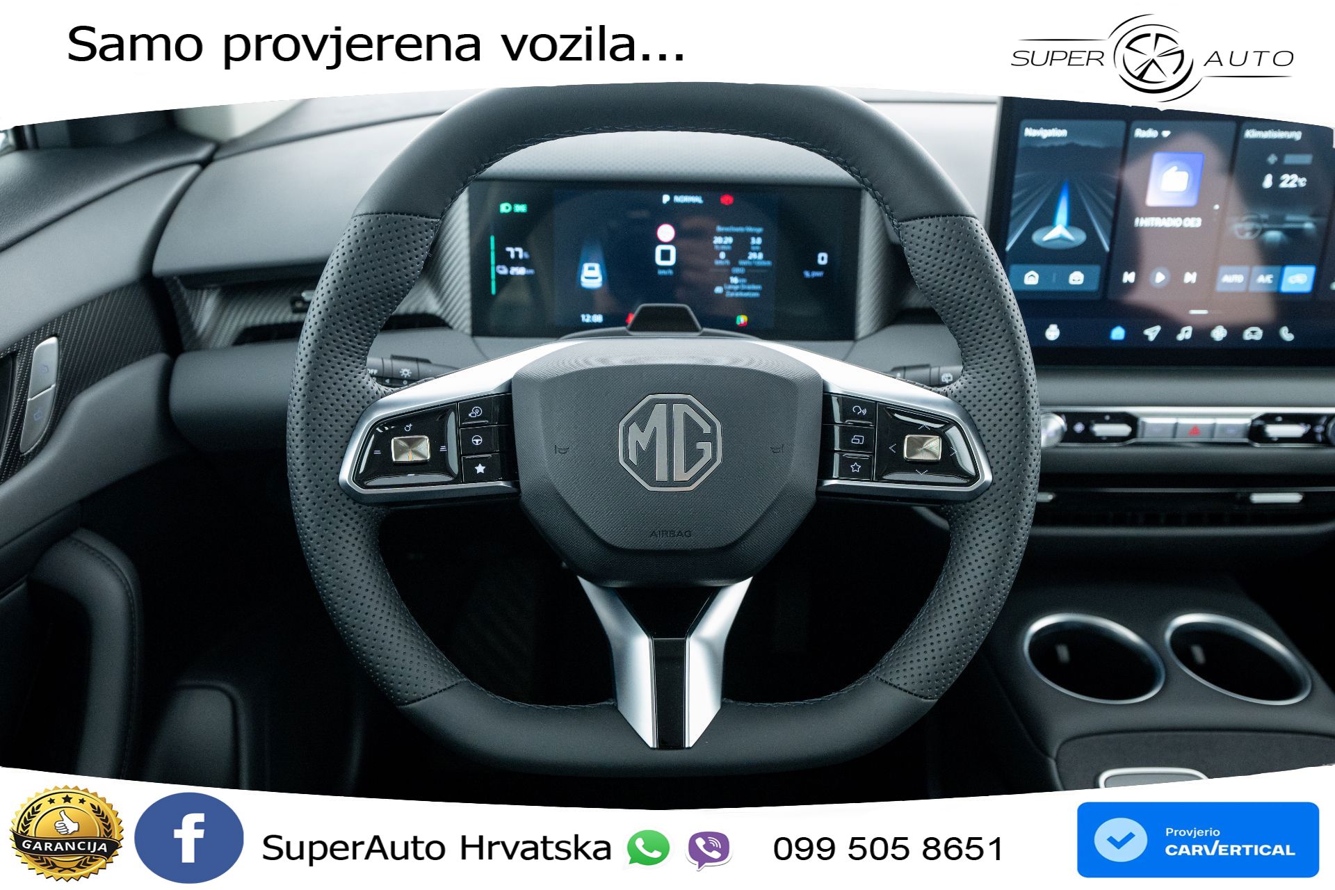 NOVO MG S5 49 kWh SR Comfort 170 KS, LED+ACC+GR SJED+KAM+VIRT