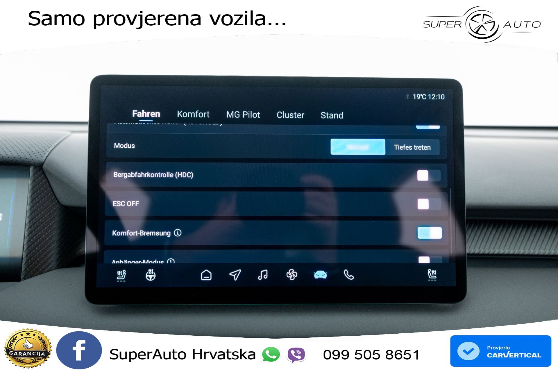 NOVO MG S5 49 kWh SR Comfort 170 KS, LED+ACC+GR SJED+KAM+VIRT