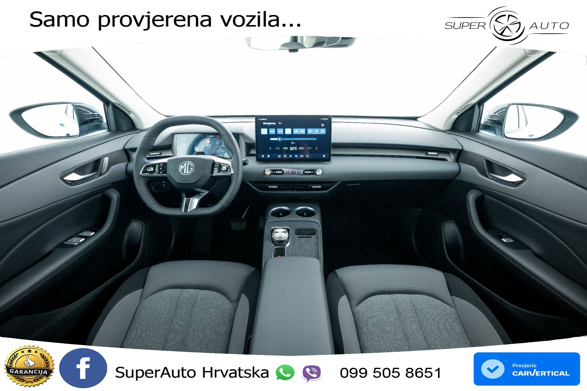 MGS 5 EV Standard Range Comfort 170 KS, ACC+KAM+GR SJED+VIRT+NAVI