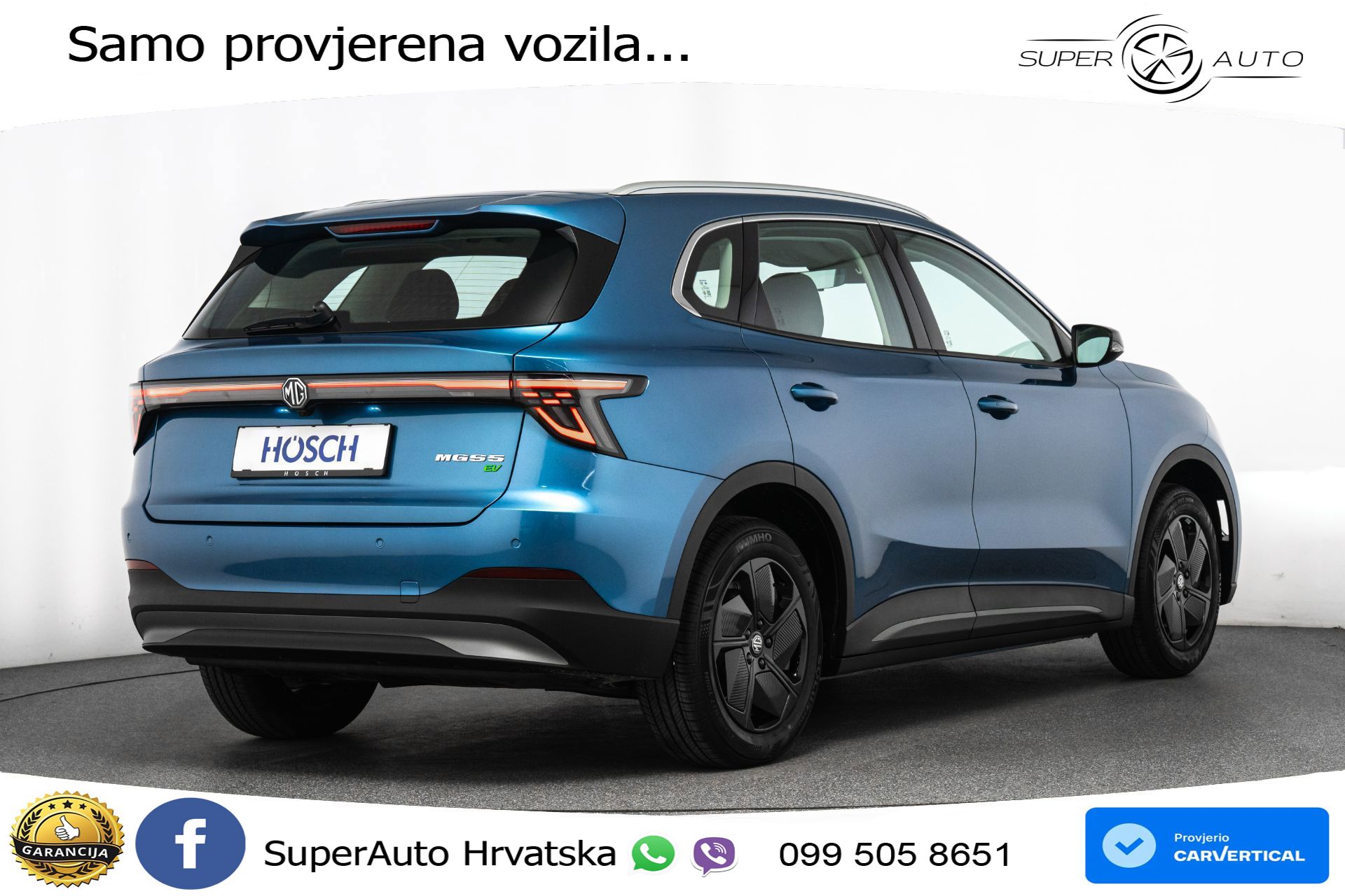MGS 5 EV Standard Range Comfort 170 KS, ACC+KAM+GR SJED+VIRT+NAVI