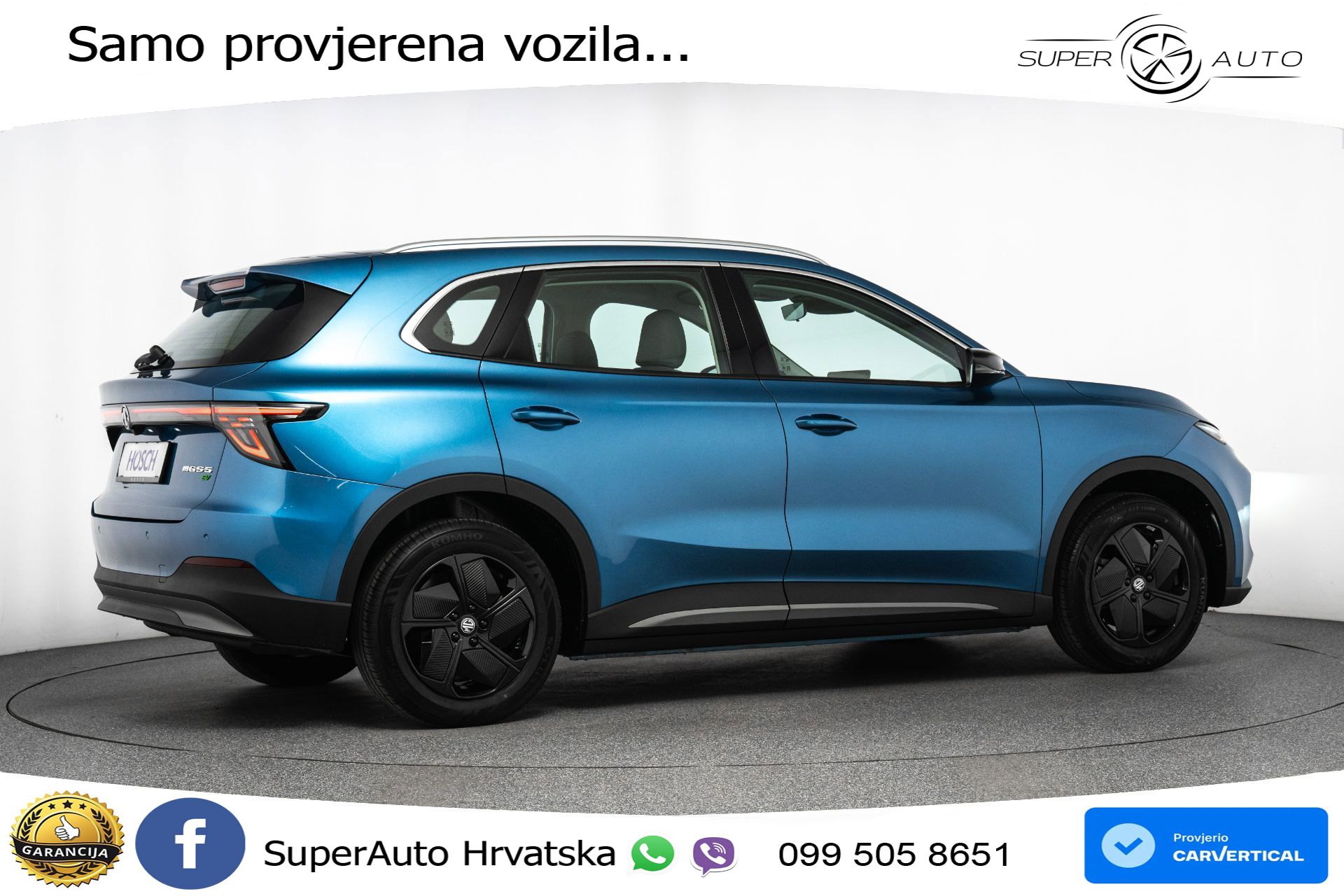 MGS 5 EV Standard Range Comfort 170 KS, ACC+KAM+GR SJED+VIRT+NAVI