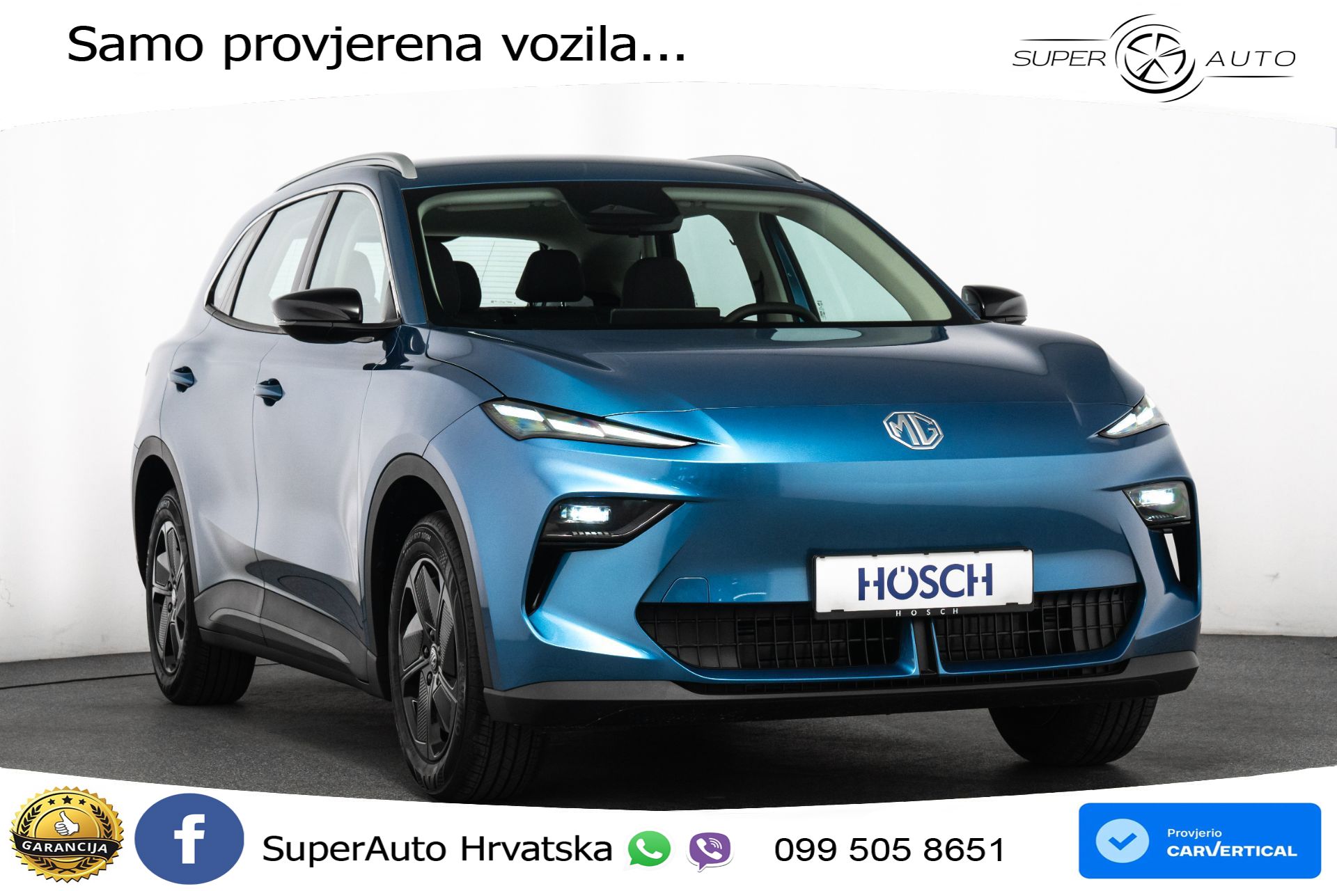 MGS 5 EV Standard Range Comfort 170 KS, ACC+KAM+GR SJED+VIRT+NAVI