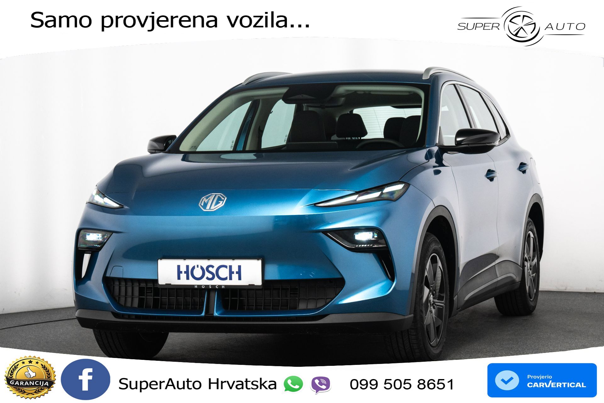 MGS 5 EV Standard Range Comfort 170 KS, ACC+KAM+GR SJED+VIRT+NAVI