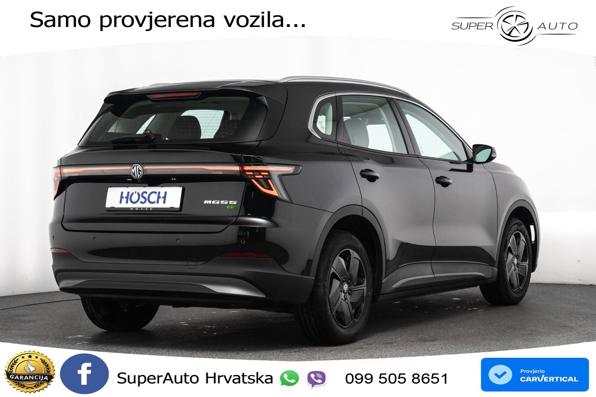 MGS 5 EV Standard Range Comfort 170 KS, ACC+KAM+GR SJED+VIRT+NAVI