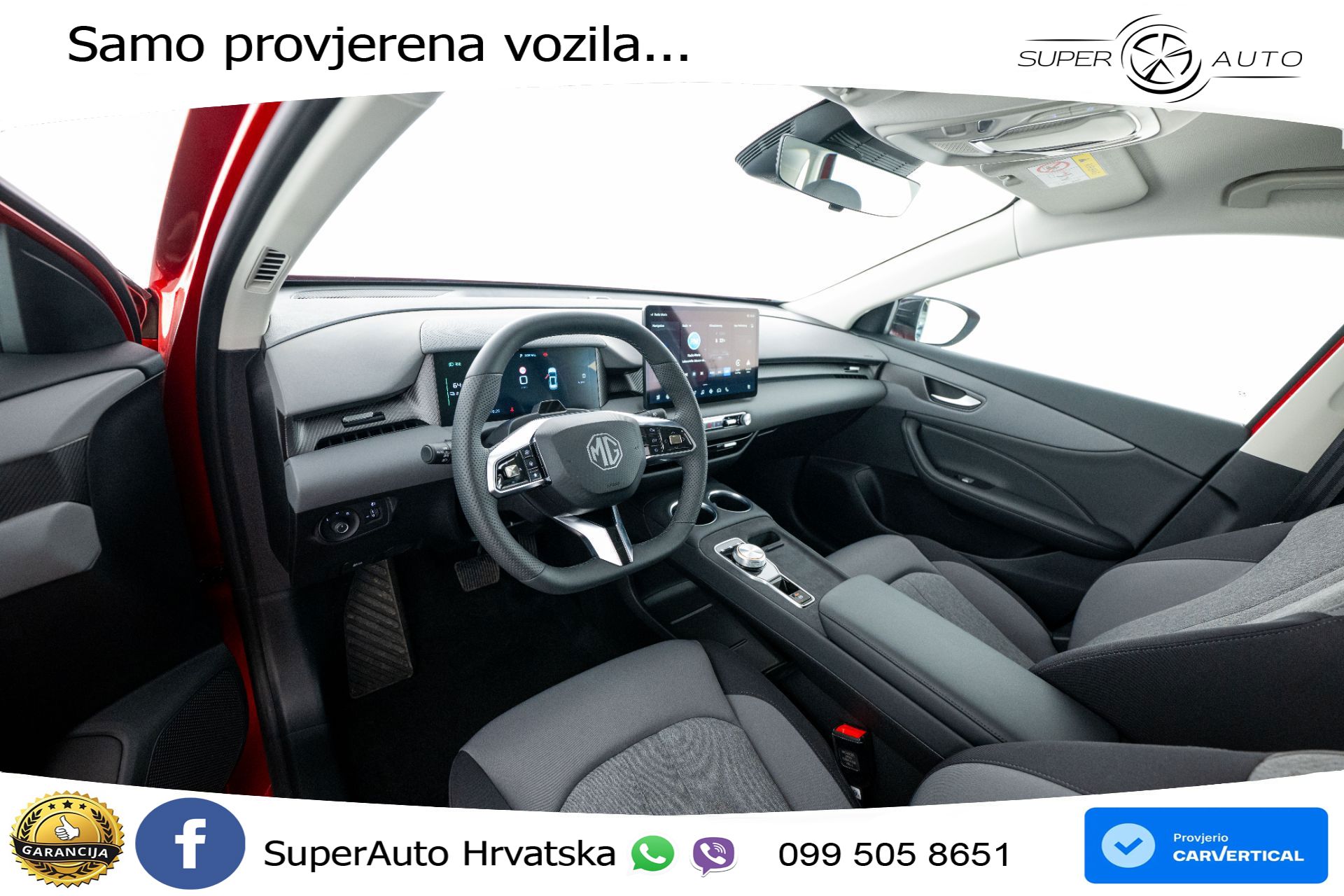 MGS 5 EV Standard Range Comfort 170 KS, ACC+KAM+GR SJED+VIRT+NAVI