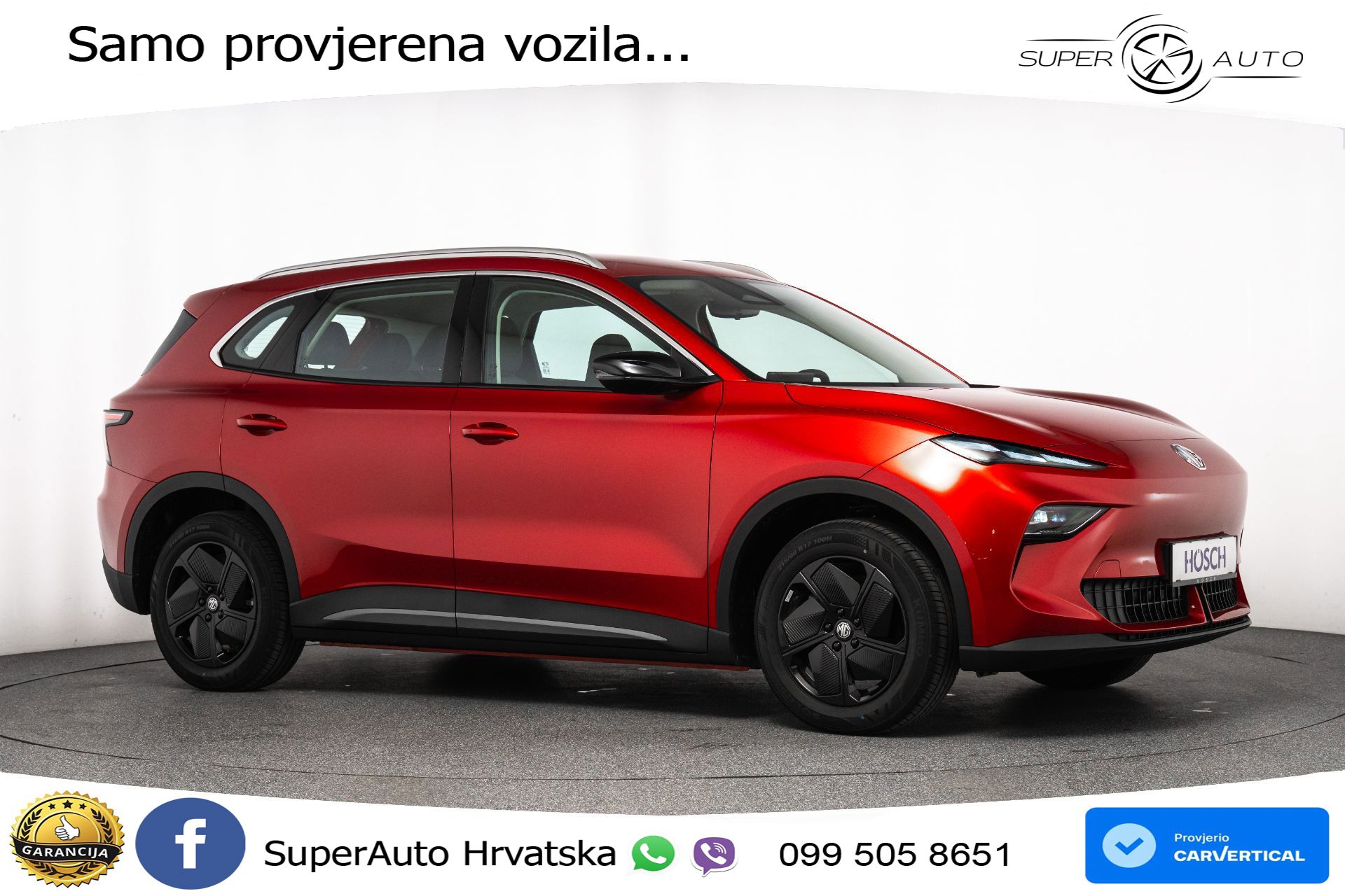 MGS 5 EV Standard Range Comfort 170 KS, ACC+KAM+GR SJED+VIRT+NAVI