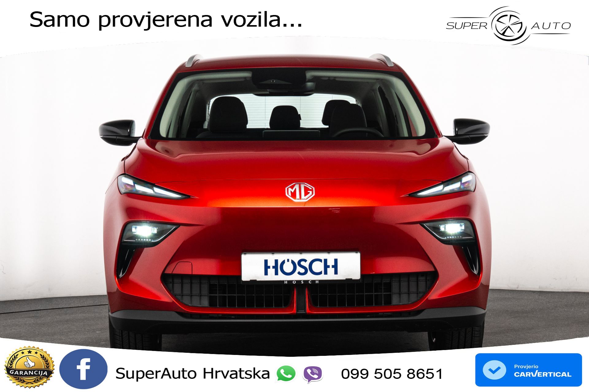 NOVO MG S5 49 kWh SR Comfort 170 KS, LED+ACC+GR SJED+KAM+VIRT+PDC