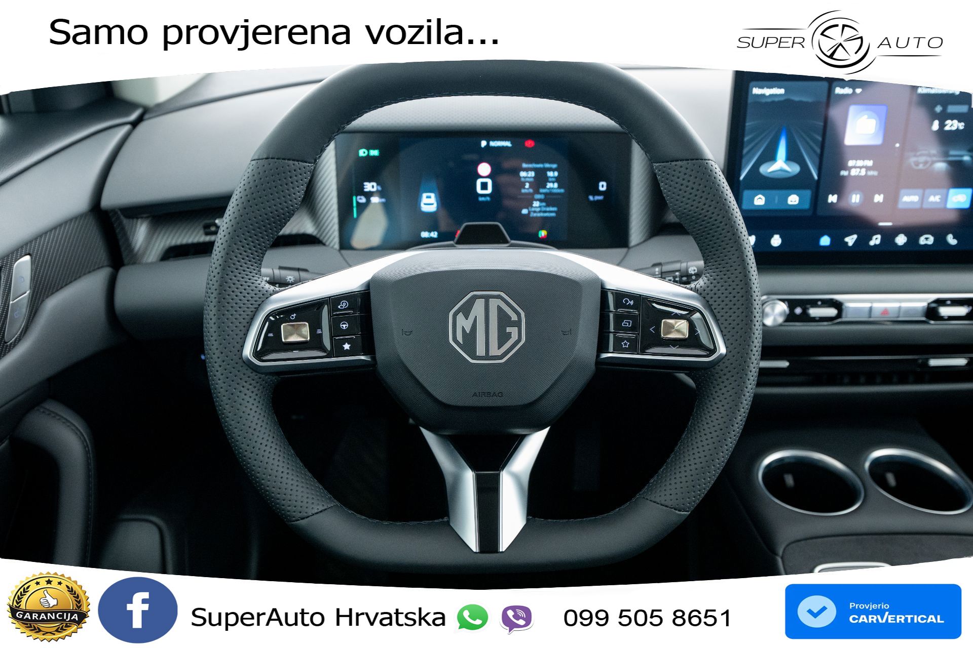 NOVO MG S5 49 kWh SR Comfort 170 KS, LED+ACC+GR SJED+KAM+VIRT+PDC