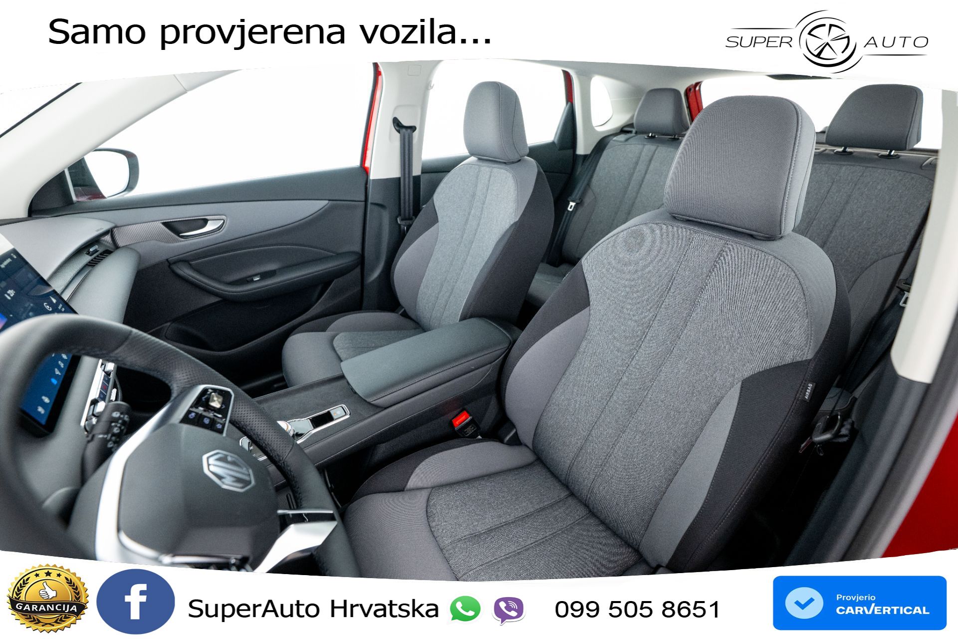 NOVO MG S5 49 kWh SR Comfort 170 KS, LED+ACC+GR SJED+KAM+VIRT+PDC