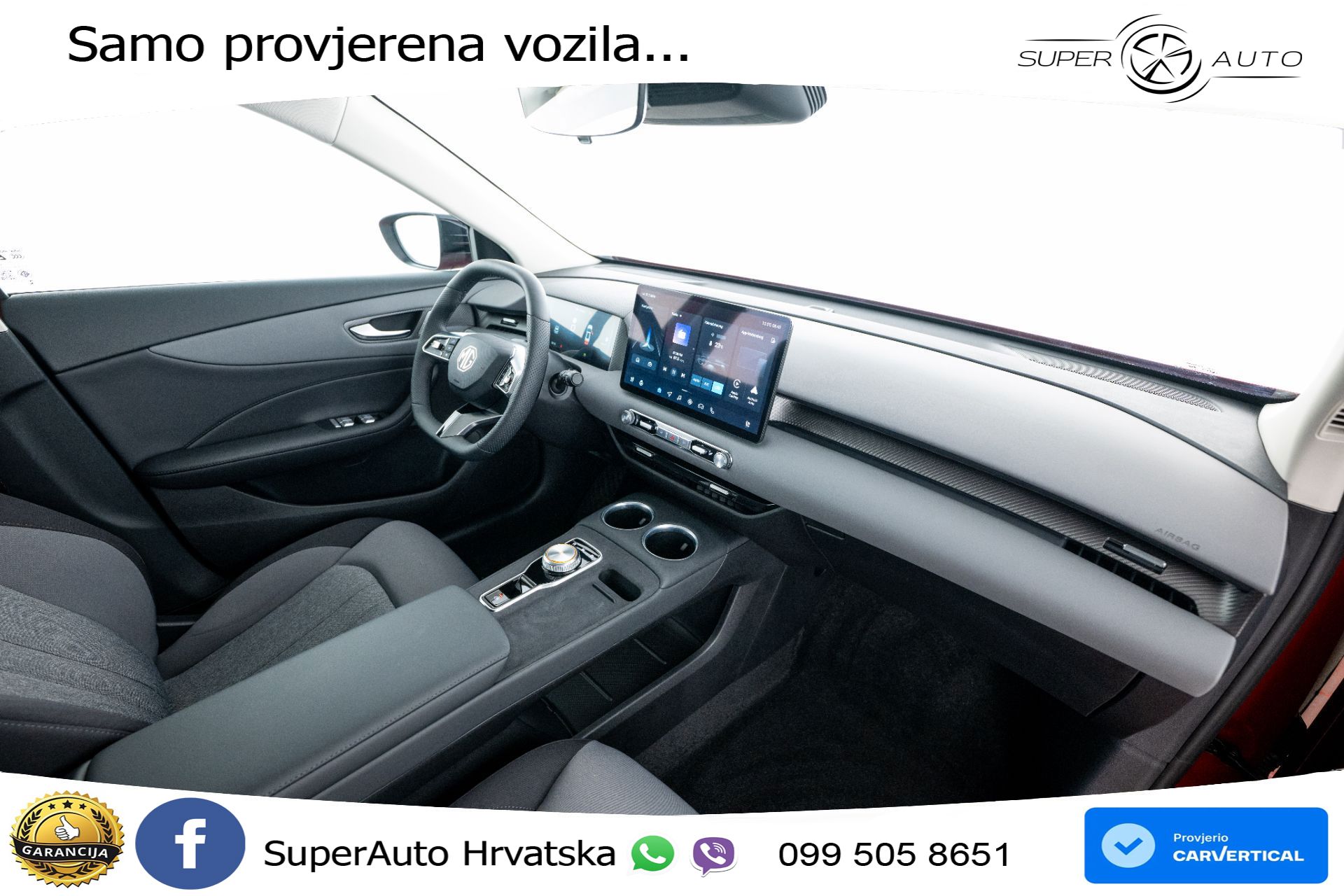 NOVO MG S5 49 kWh SR Comfort 170 KS, LED+ACC+GR SJED+KAM+VIRT+PDC