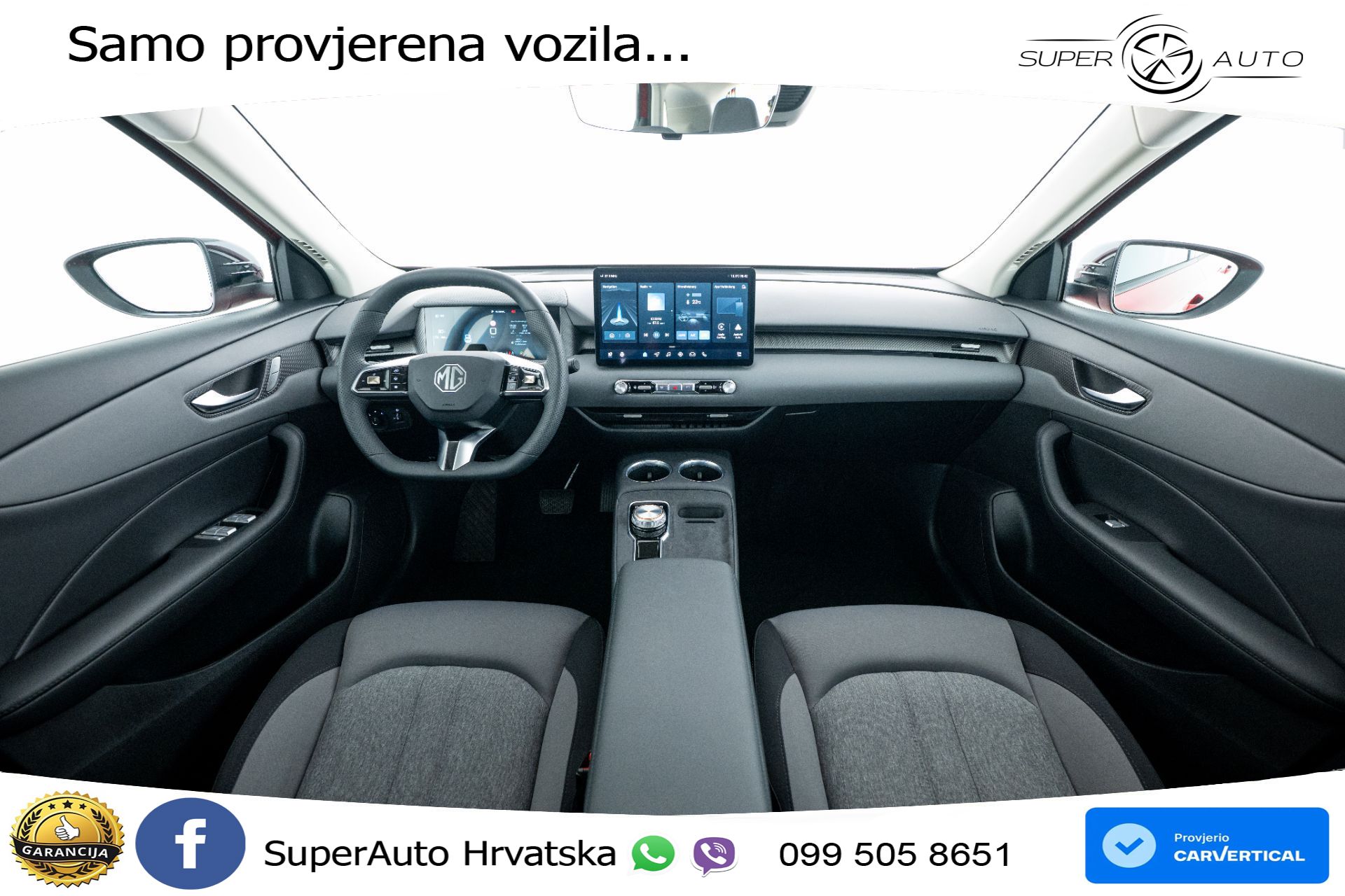 NOVO MG S5 49 kWh SR Comfort 170 KS, LED+ACC+GR SJED+KAM+VIRT+PDC