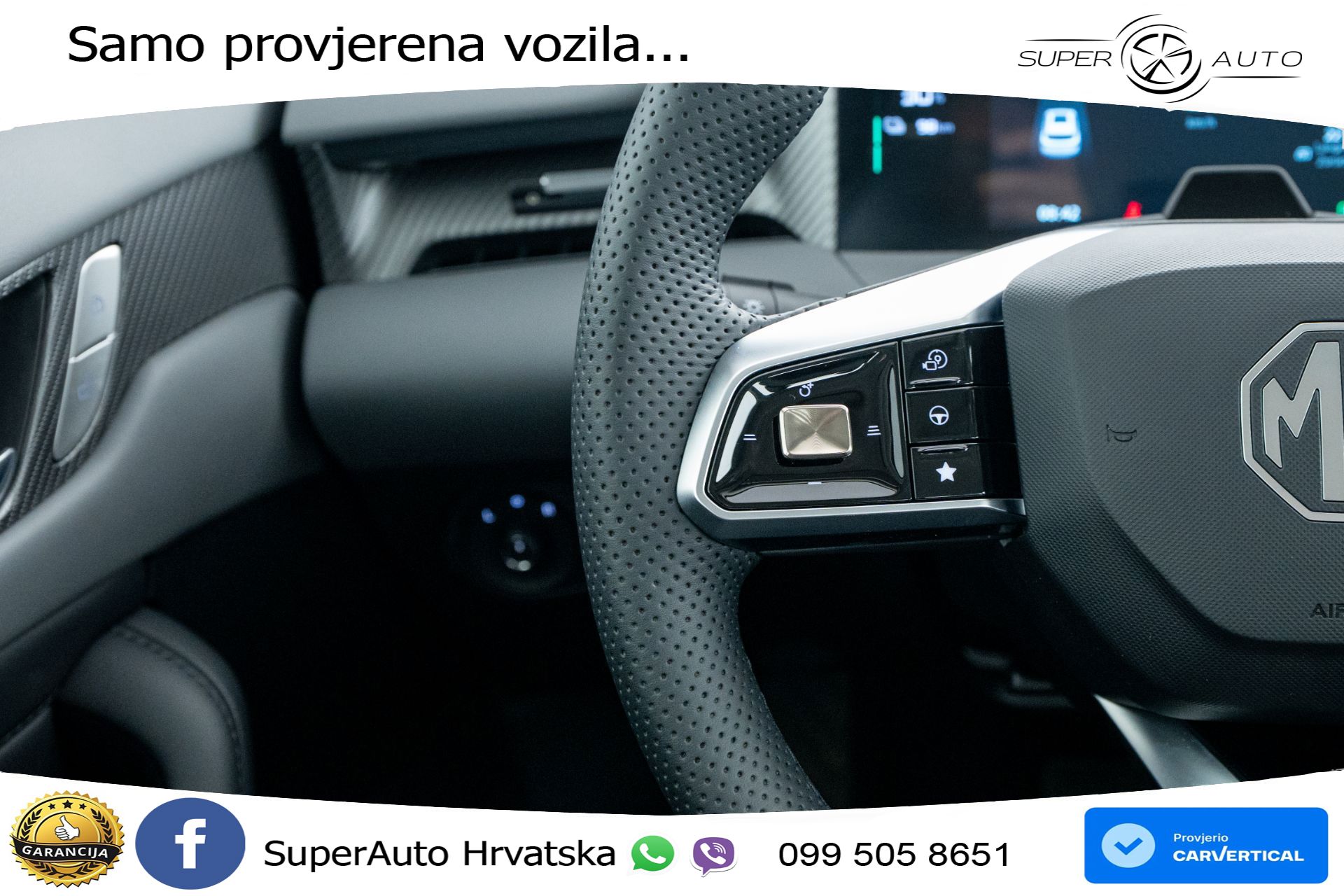 NOVO MG S5 49 kWh SR Comfort 170 KS, LED+ACC+GR SJED+KAM+VIRT+PDC