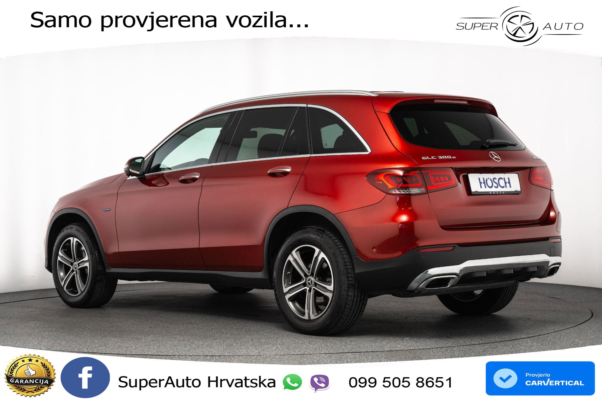Mercedes GLC 300e 4M Aut. Exclusive 320 KS, ASIST+360+GR SJED+VIRT+PDC