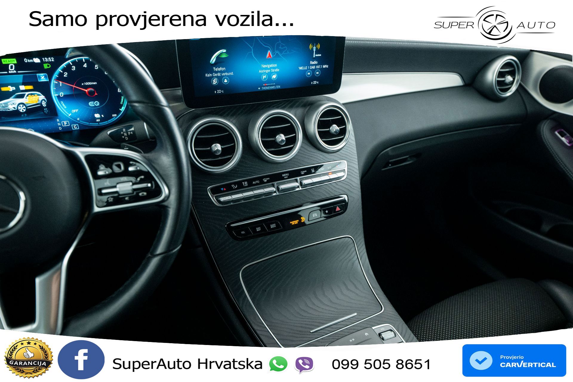 Mercedes GLC 300e 4M Aut. Exclusive 320 KS, ASIST+360+GR SJED+VIRT+PDC