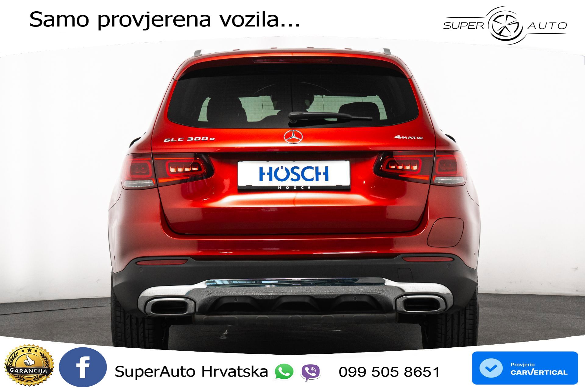 Mercedes GLC 300e 4M Aut. Exclusive 320 KS, ASIST+360+GR SJED+VIRT+PDC