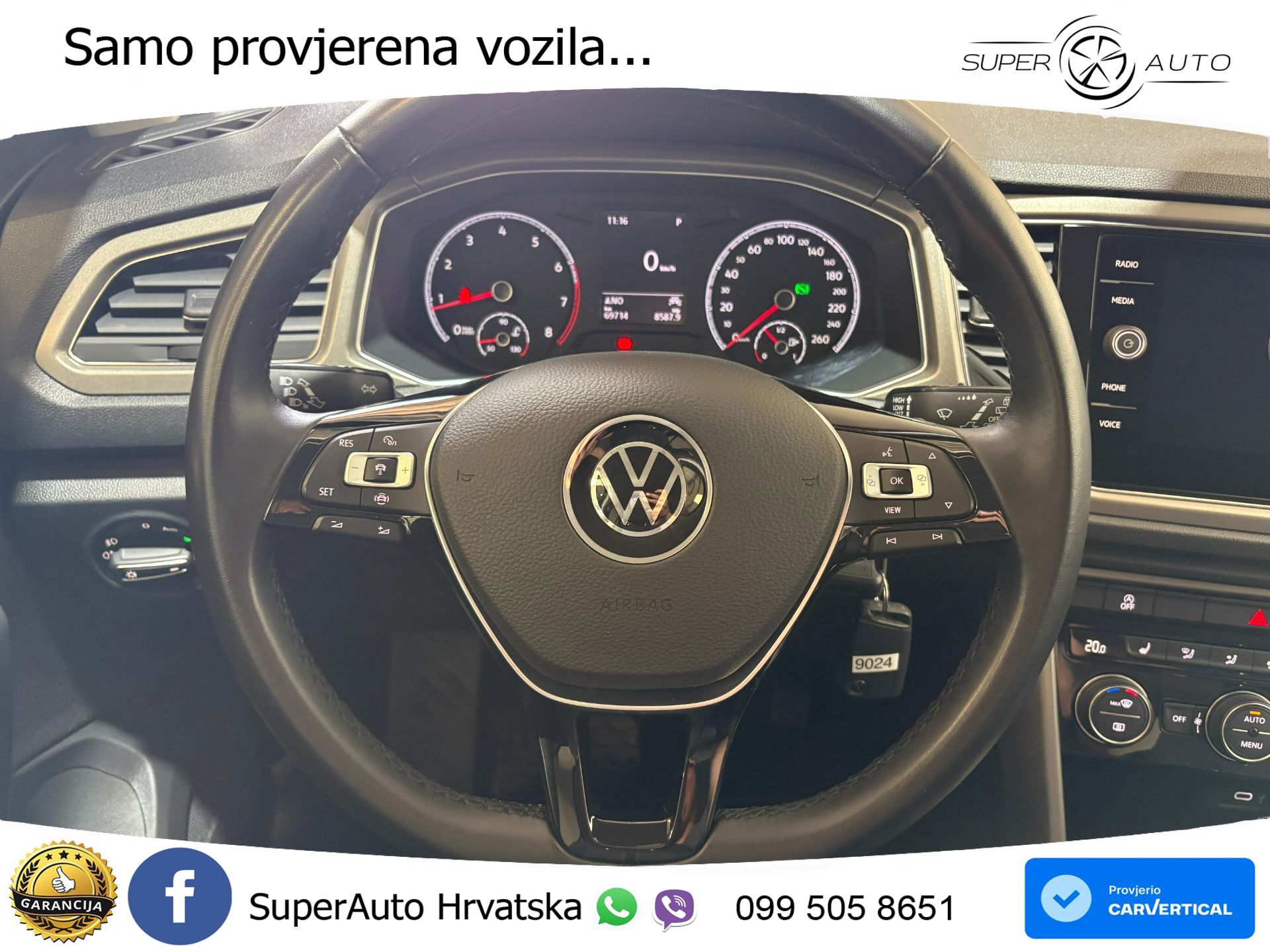VW T-Roc 1.5 TSI DSG Design 150 KS, LED+ACC+GR SJED+KAM+VIRT+PDC