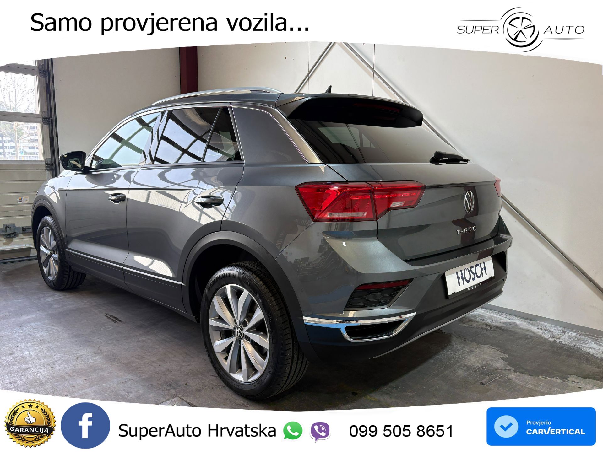 VW T-Roc 1.5 TSI DSG Design 150 KS, LED+ACC+GR SJED+KAM+VIRT+PDC