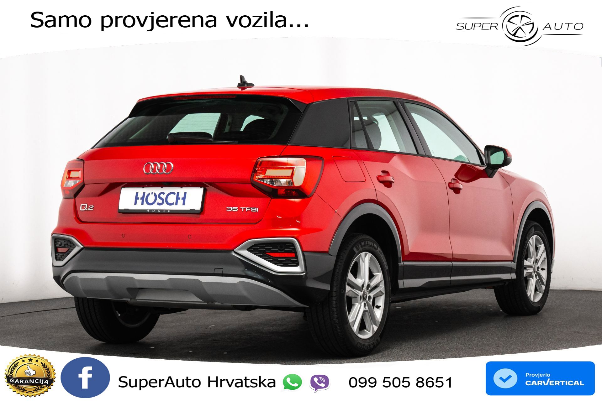 Audi Q2 35 TFSI S tronic Advanced 150 KS, ACC+GR SJED+KAM