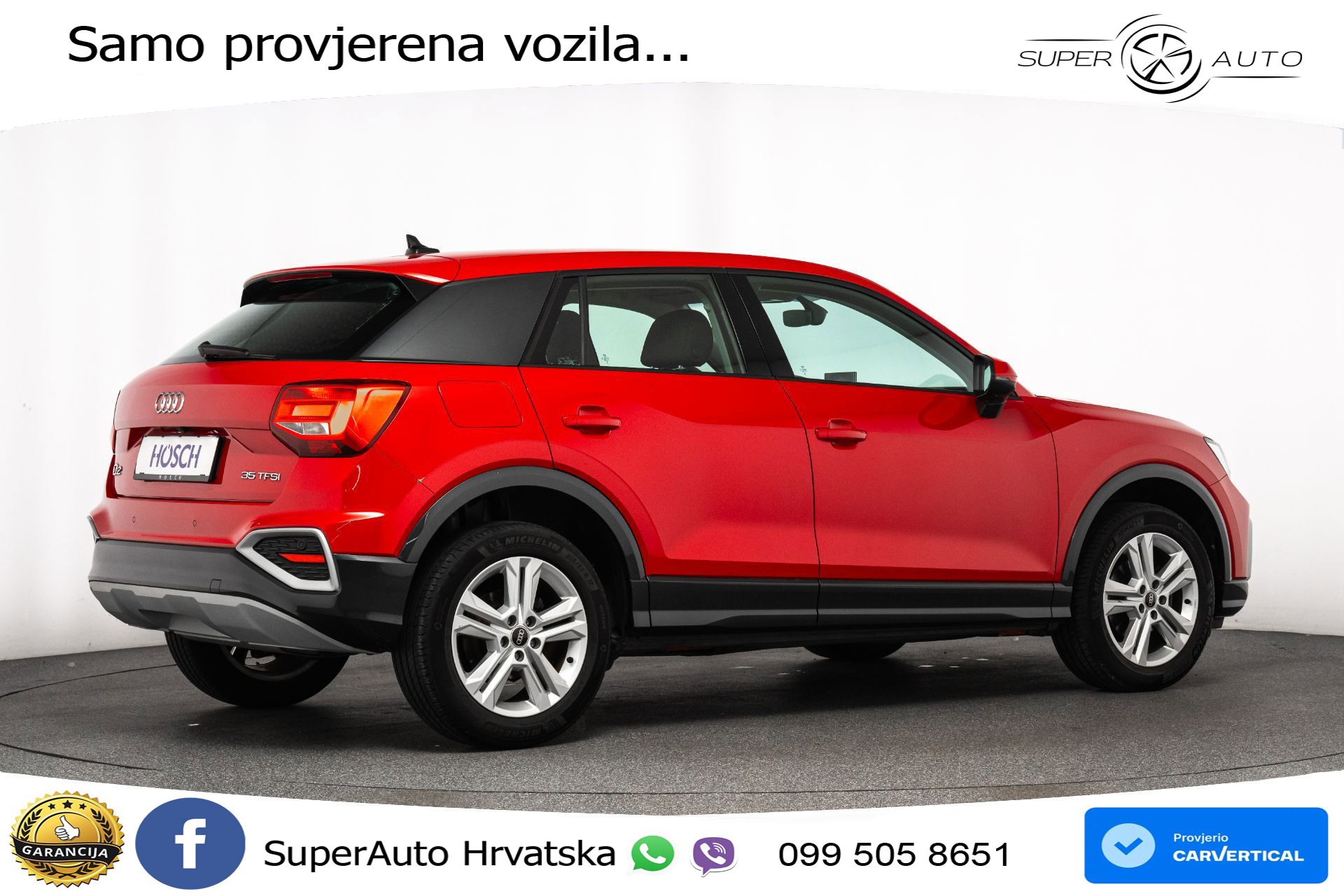 Audi Q2 35 TFSI S tronic Advanced 150 KS, ACC+GR SJED+KAM