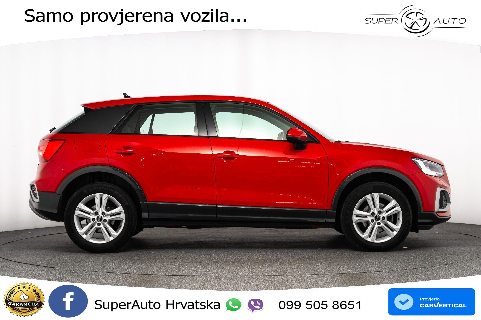 Audi Q2 35 TFSI S tronic Advanced 150 KS, ACC+GR SJED+KAM