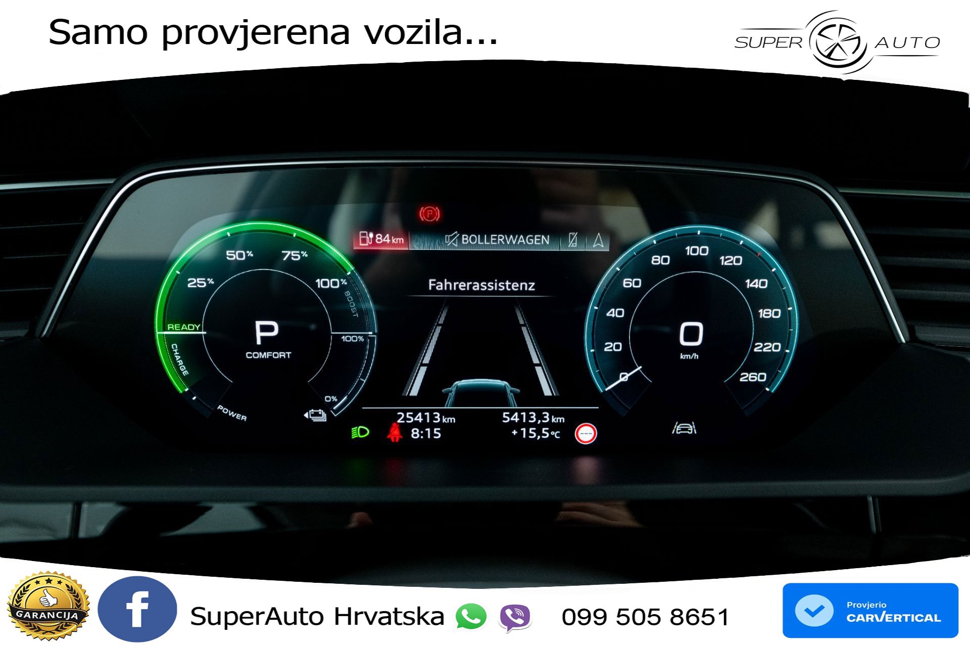 Audi Q8 e-tron SB 50 95 kWh quattro Advanced 340 KS, ZRAČNI+4xGR SJED+PANO+KAM