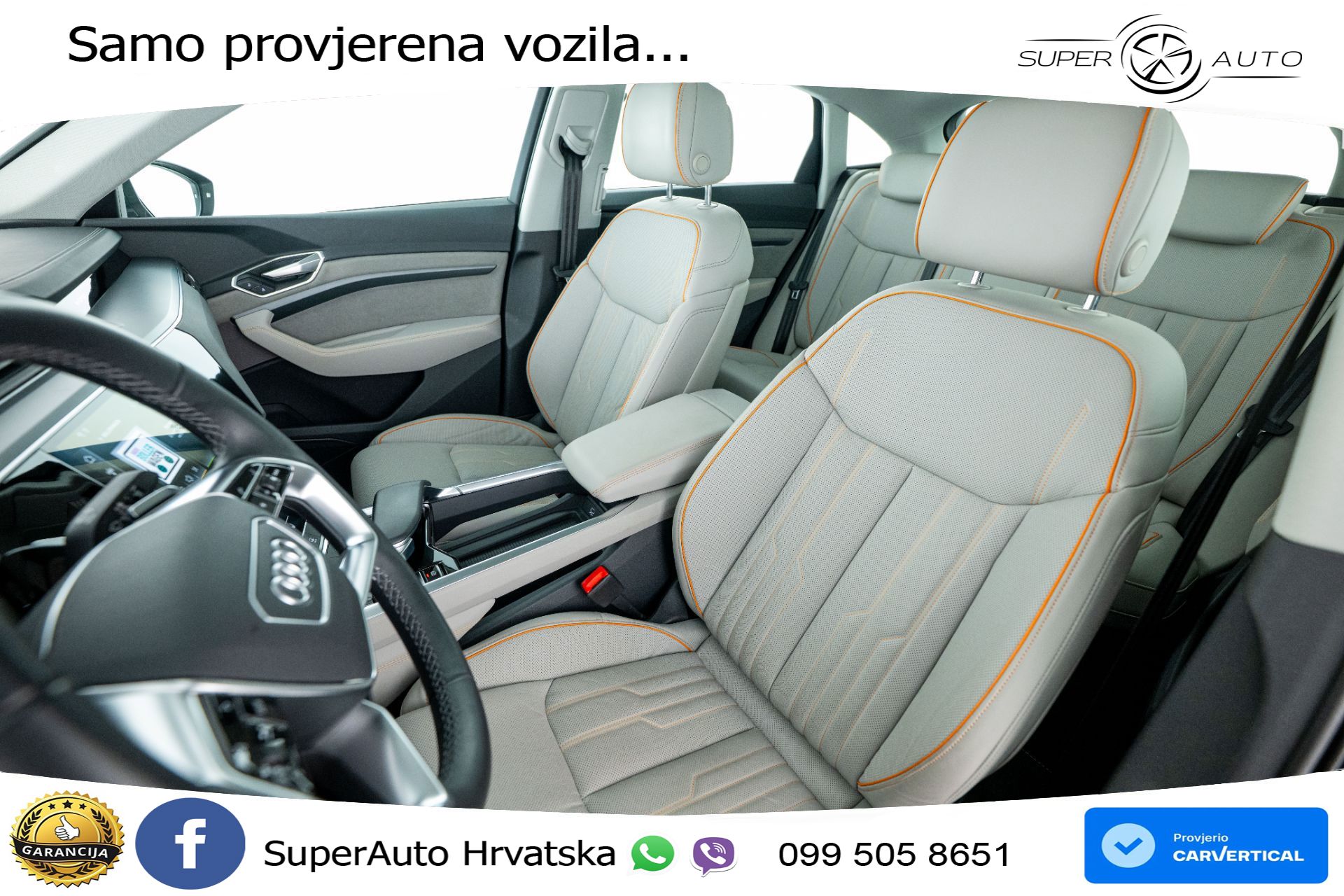 Audi Q8 e-tron SB 50 95 kWh quattro Advanced 340 KS, ZRAČNI+4xGR SJED+PANO+KAM