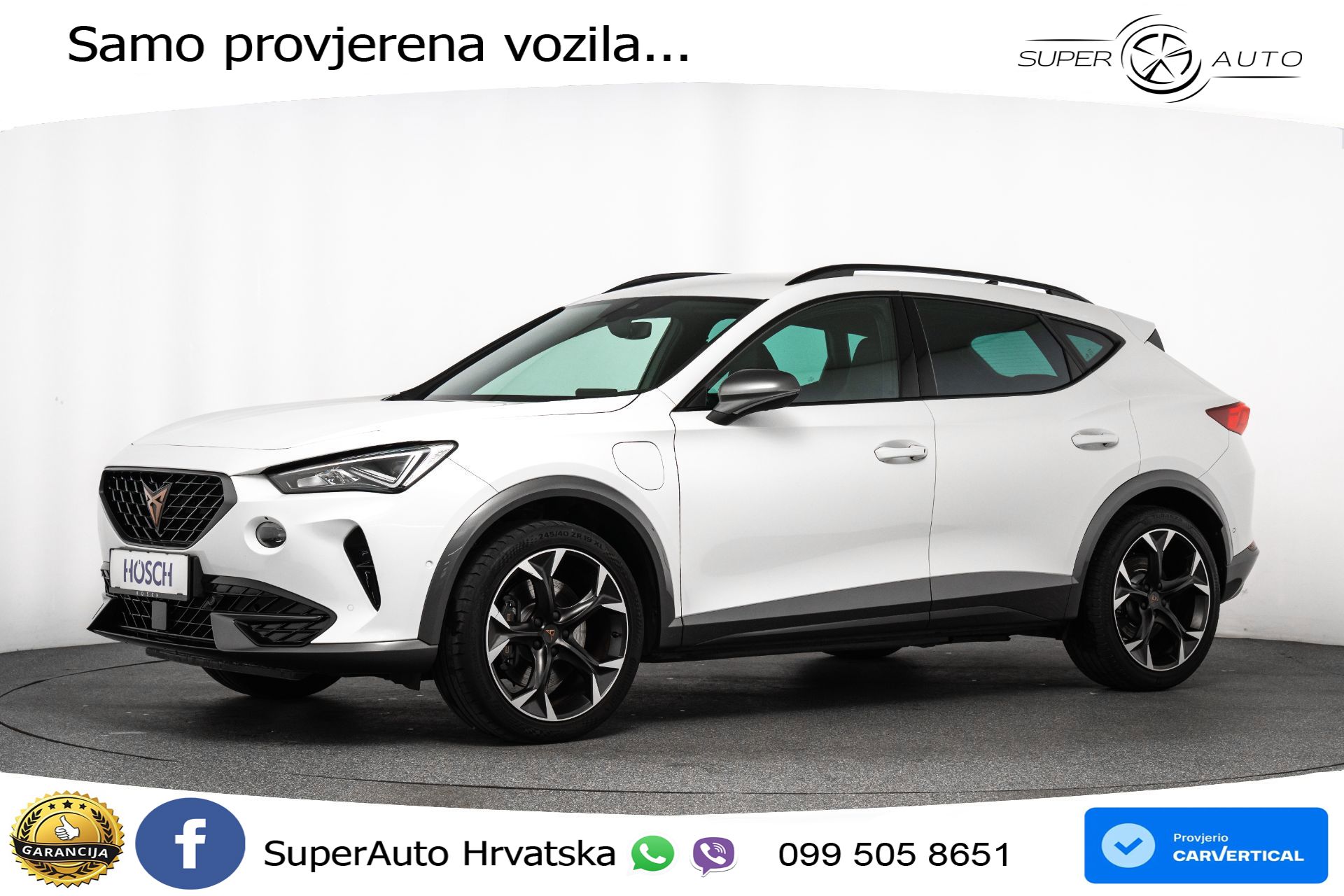 Cupra Formentor 1.4 TSI DSG VZ 245 KS, ACC+KAM+VIRT+NAVI