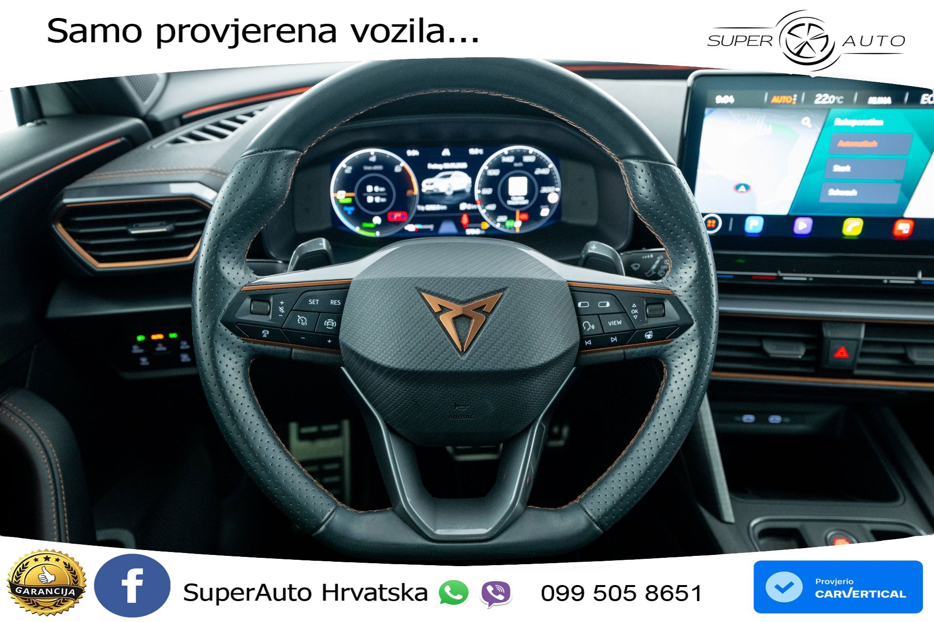Cupra Formentor 1.4 TSI DSG VZ 245 KS, ACC+KAM+VIRT+NAVI