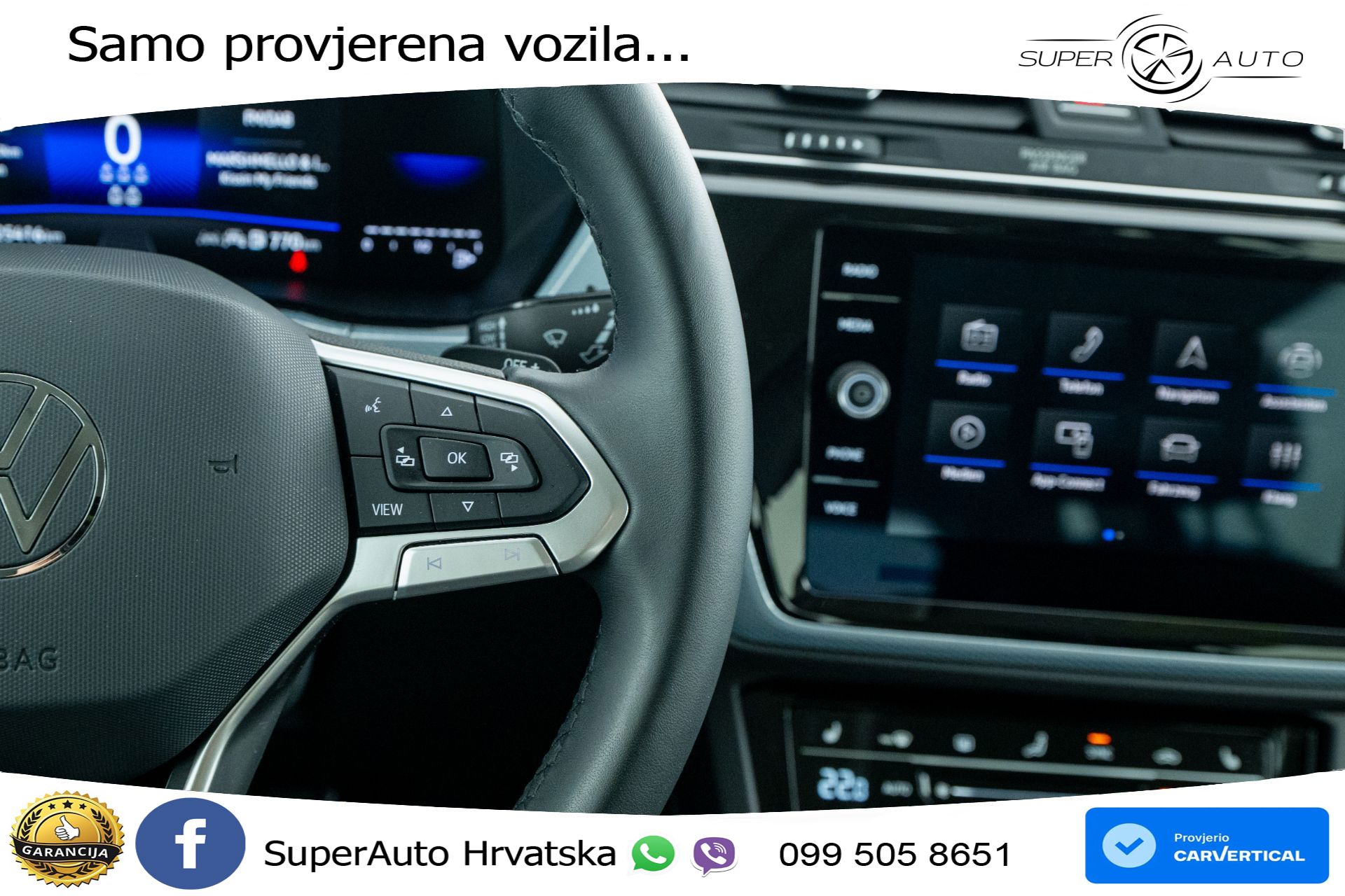 VW Touran 2.0 TDI DSG Comfortline 150 KS, 7-SJED+LED+ACC+GR SJED+PDC+VIRT
