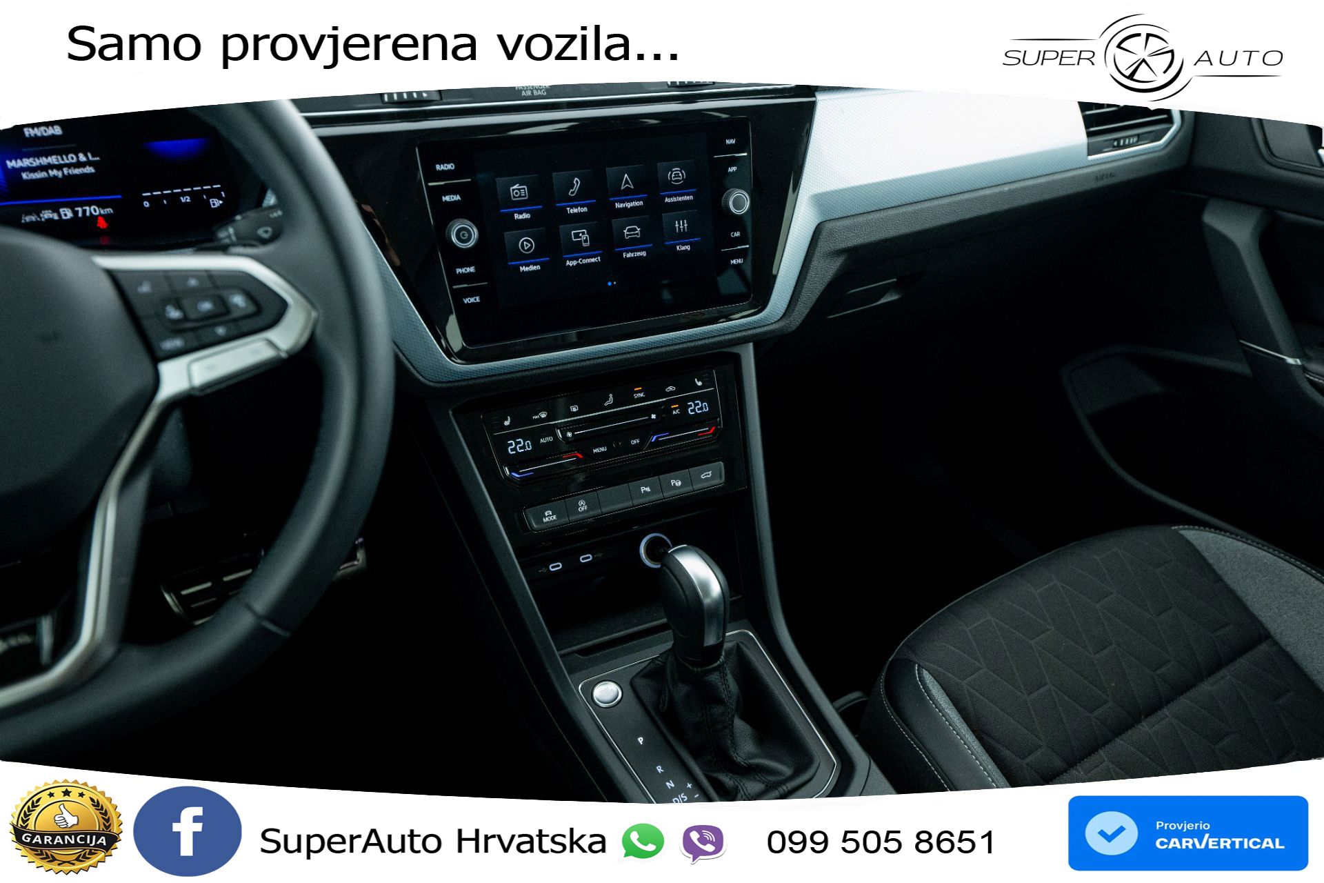 VW Touran 2.0 TDI DSG Comfortline 150 KS, 7-SJED+LED+ACC+GR SJED+PDC+VIRT