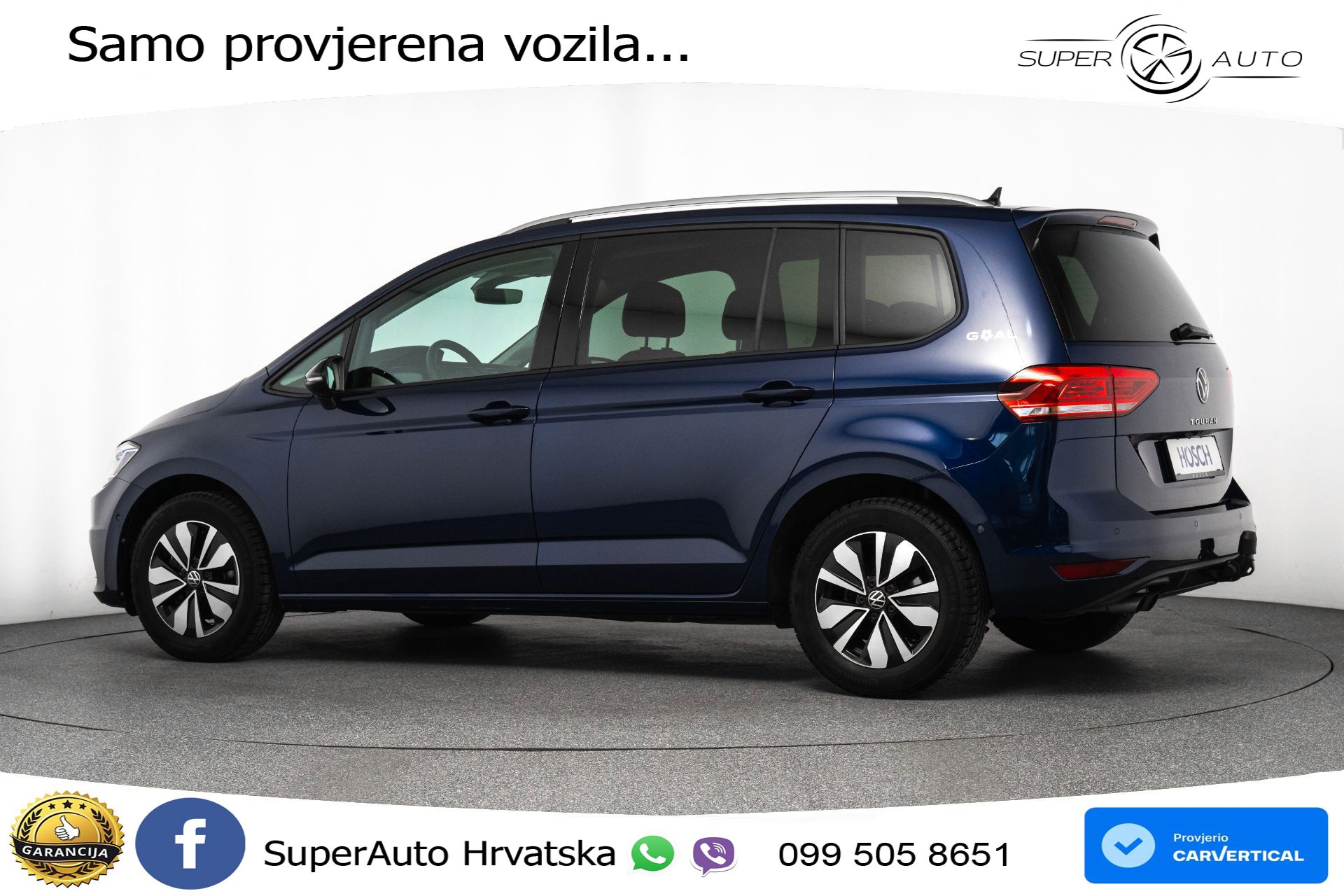 VW Touran 2.0 TDI DSG Comfortline 150 KS, 7-SJED+LED+ACC+VIRT+PDC+KUKA