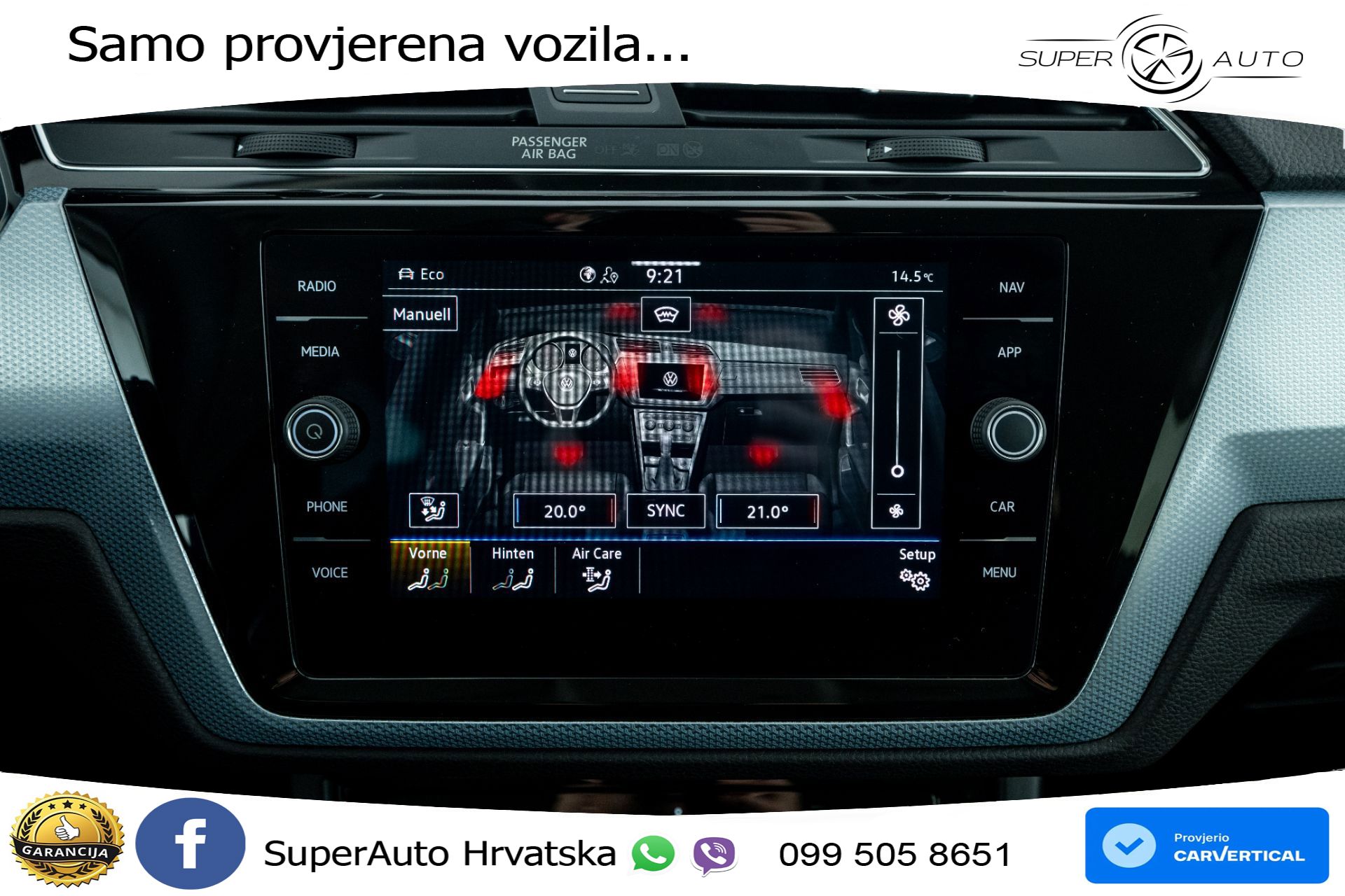 VW Touran 2.0 TDI DSG Comfortline 150 KS, 7-SJED+LED+ACC+VIRT+PDC+KUKA