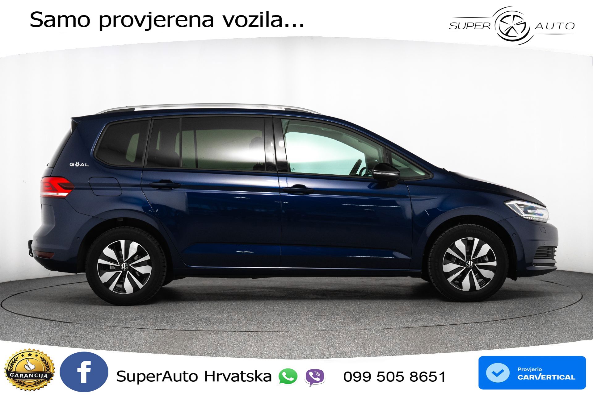 VW Touran 2.0 TDI DSG Comfortline 150 KS, 7-SJED+LED+ACC+VIRT+PDC+KUKA