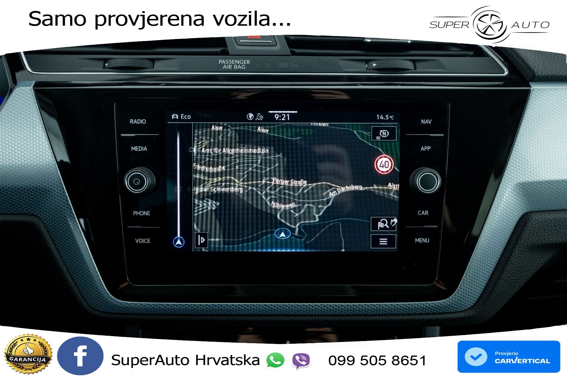 VW Touran 2.0 TDI DSG Comfortline 150 KS, 7-SJED+LED+ACC+VIRT+PDC+KUKA