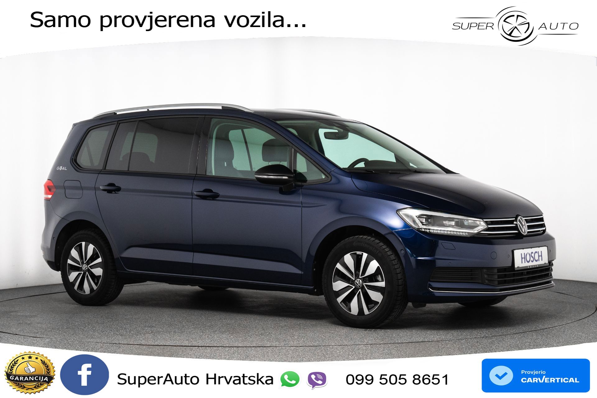 VW Touran 2.0 TDI DSG Comfortline 150 KS, 7-SJED+LED+ACC+VIRT+PDC+KUKA