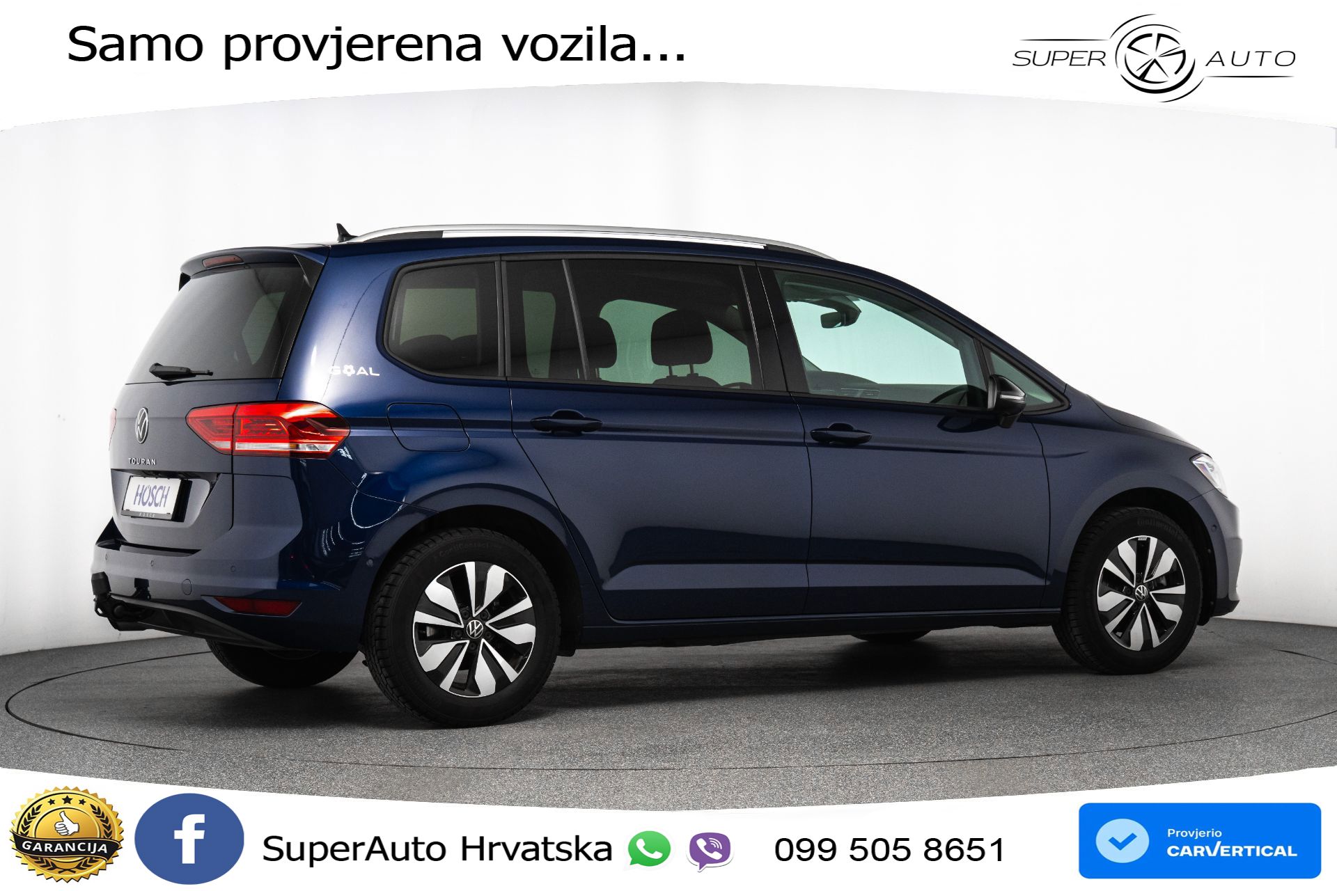 VW Touran 2.0 TDI DSG Comfortline 150 KS, 7-SJED+LED+ACC+VIRT+PDC+KUKA