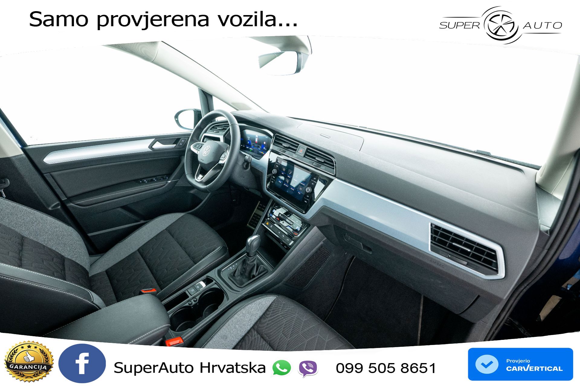 VW Touran 2.0 TDI DSG Comfortline 150 KS, 7-SJED+LED+ACC+VIRT+PDC+KUKA