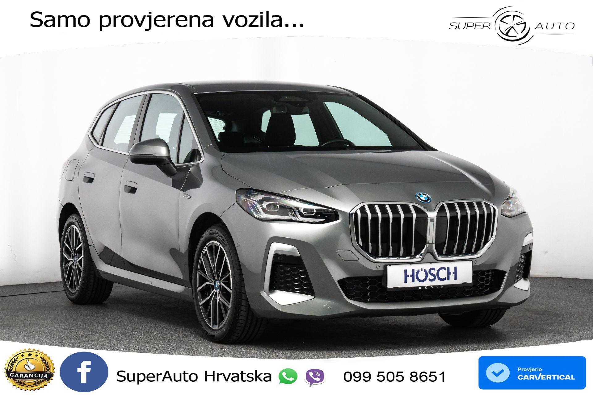 BMW 225e Active Tourer xDrive Steptronic M Sport 245 KS, LED+TEM+GR SJED+KAM+PDC