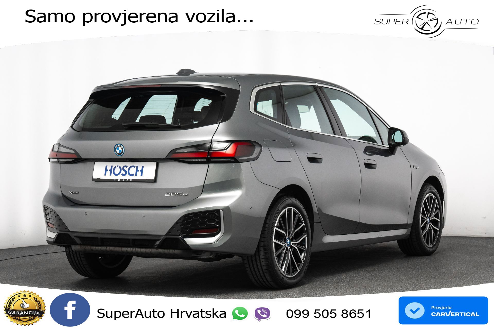 BMW 225e Active Tourer xDrive Steptronic M Sport 245 KS, LED+TEM+GR SJED+KAM+PDC