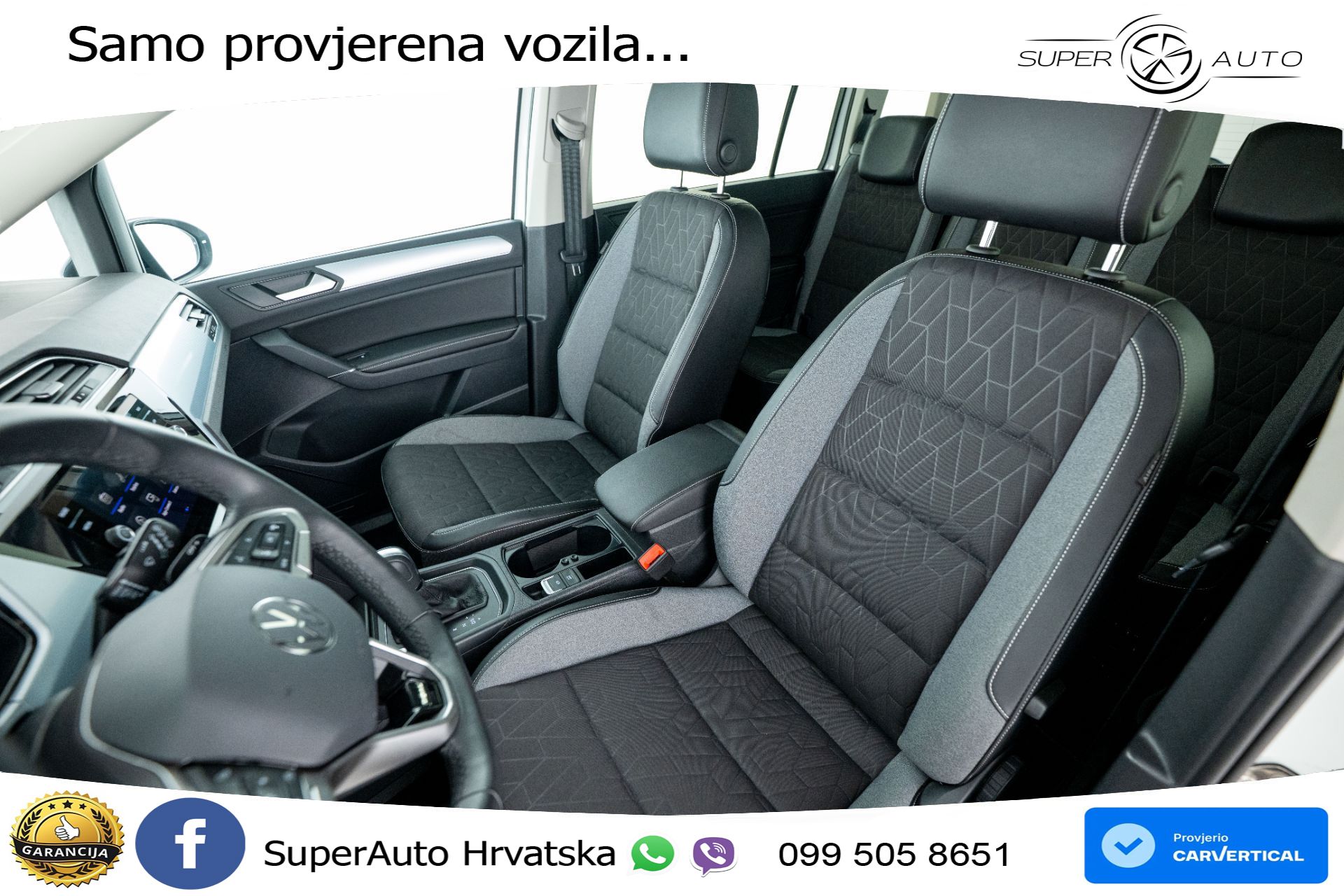 VW Touran 2.0 TDI DSG Comfortline 150 KS, 7-SJED+ACC+GR SJED+VIRT+NAVI