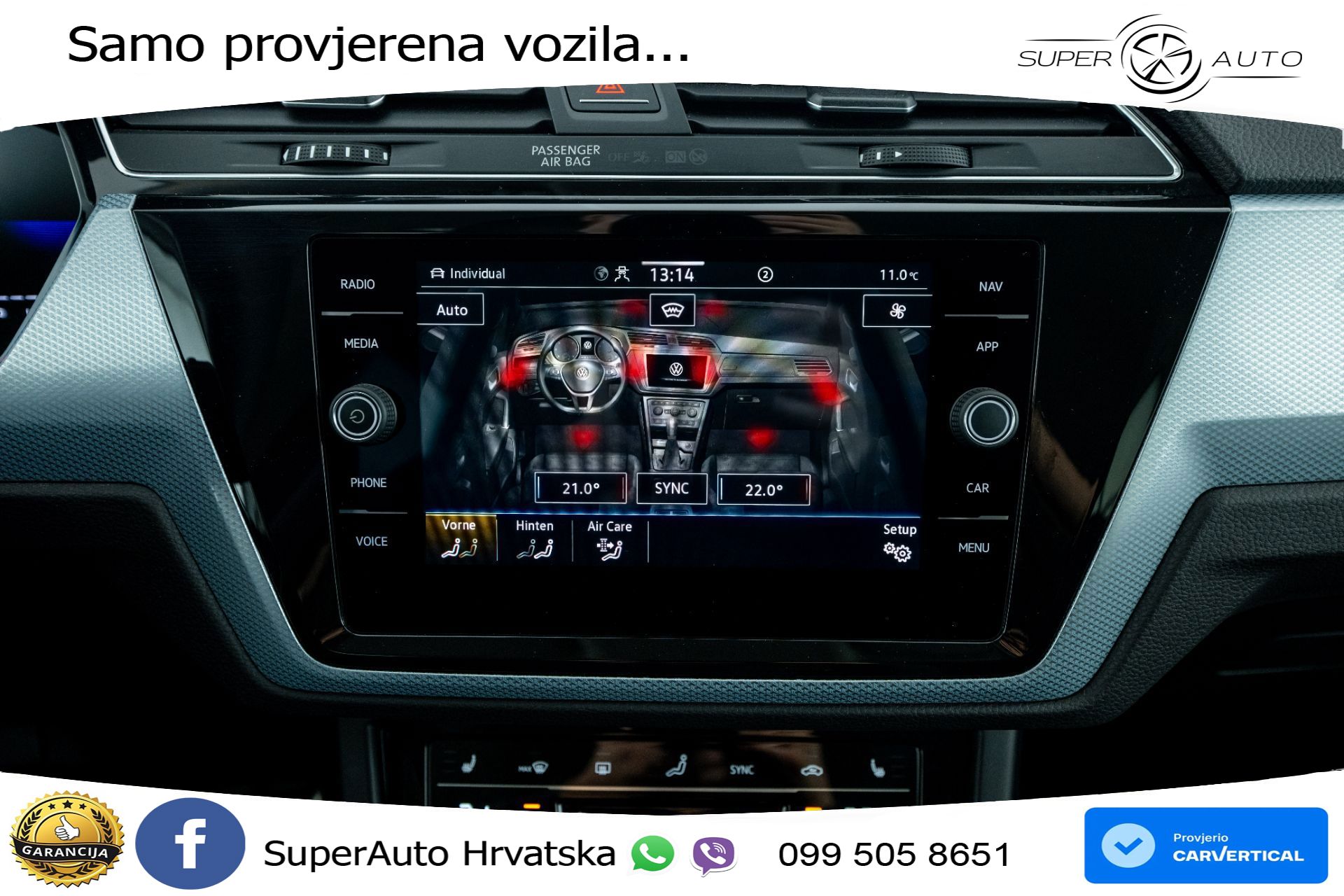 VW Touran 2.0 TDI DSG Comfortline 150 KS, 7-SJED+ACC+GR SJED+VIRT+NAVI