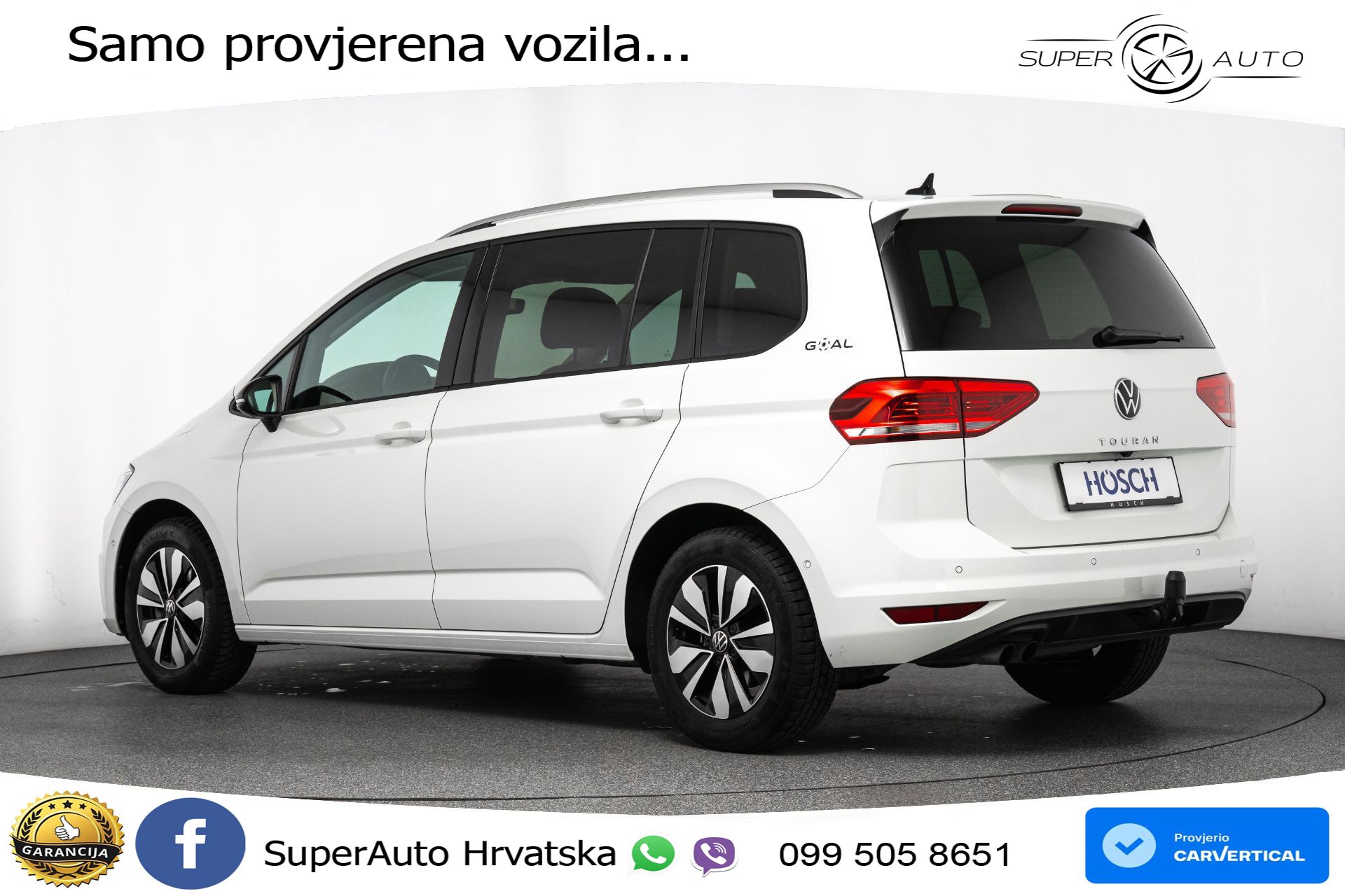 VW Touran 2.0 TDI DSG Comfortline 150 KS, 7-SJED+ACC+GR SJED+VIRT+NAVI