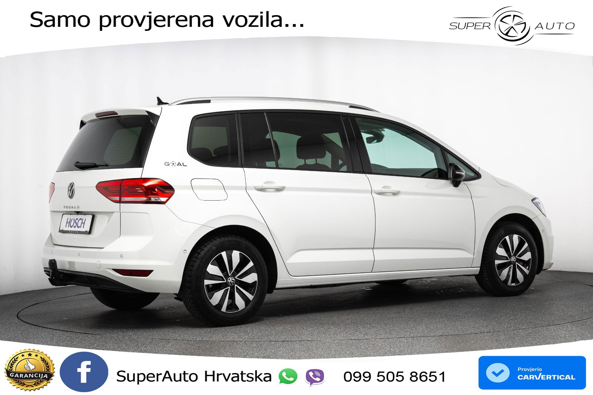 VW Touran 2.0 TDI DSG Comfortline 150 KS, 7-SJED+ACC+GR SJED+VIRT+NAVI