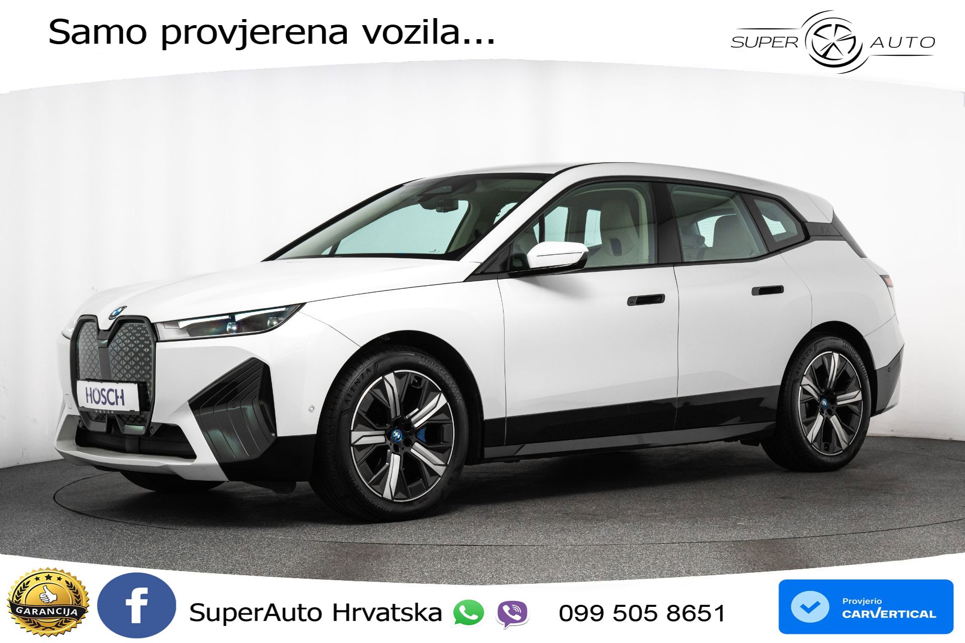 BMW iX 76.6 kWh xDrive40 Sport 326 KS, LED+HEAD+GR SJED+PDC+KAM+VIRT