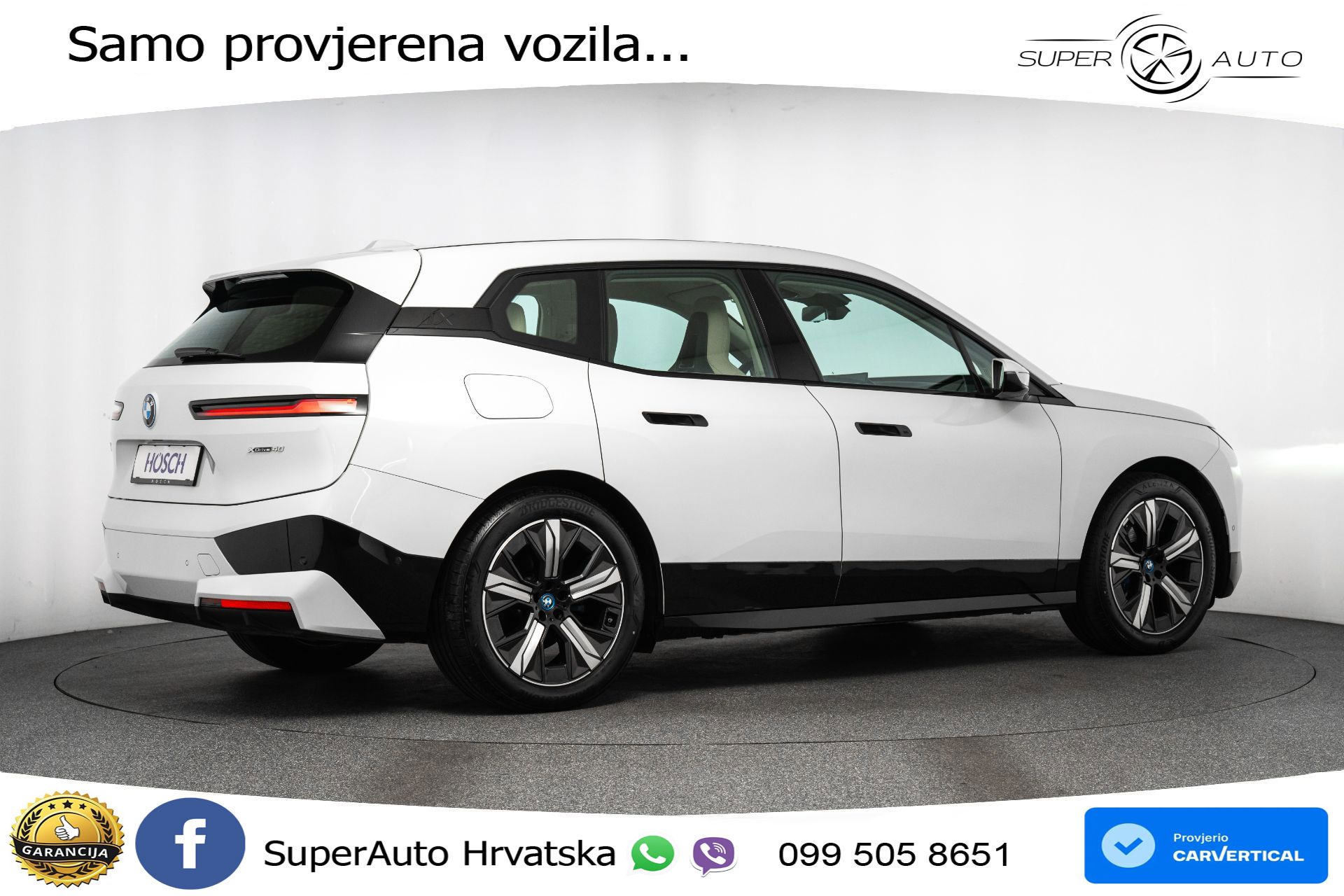 BMW iX 76.6 kWh xDrive40 Sport 326 KS, LED+HEAD+GR SJED+PDC+KAM+VIRT